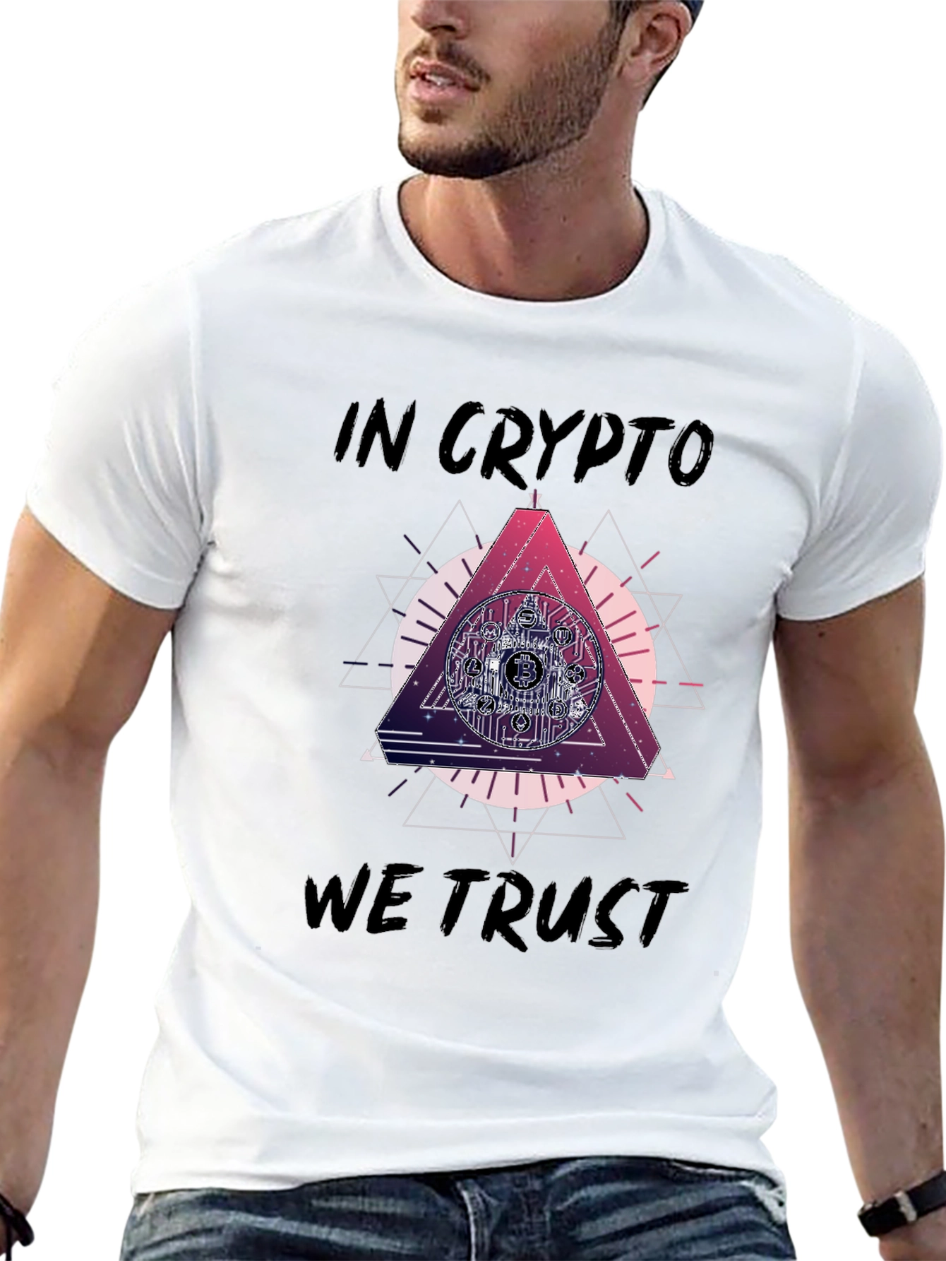 In Crypto We Trust Graphic T-Shirt