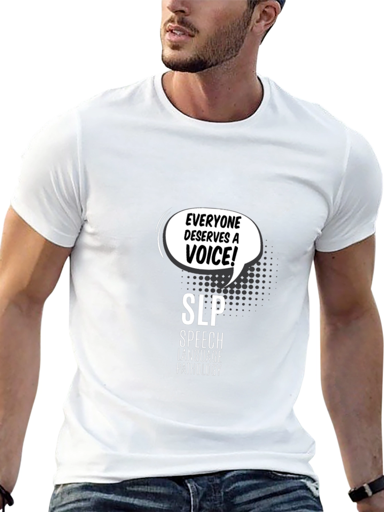Everyone Deserves a Voice SLP T-Shirt