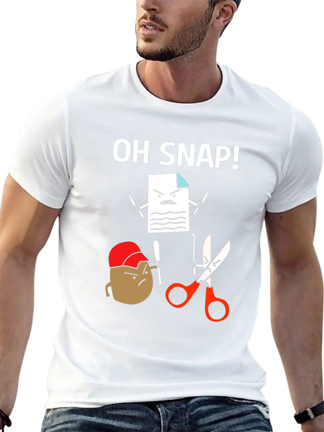 Oh Snap! Rock Paper Scissors T-Shirt