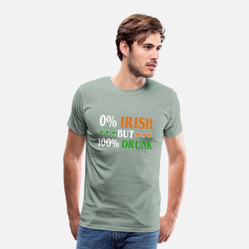 0 Percent Irish But 100 Percent Drunk Funny