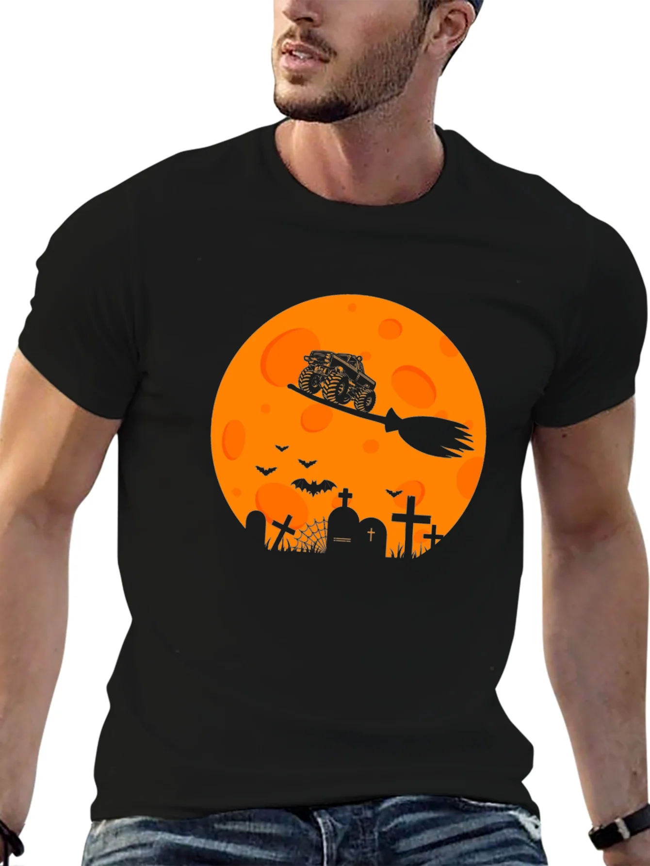 Halloween Monster Truck T-Shirt