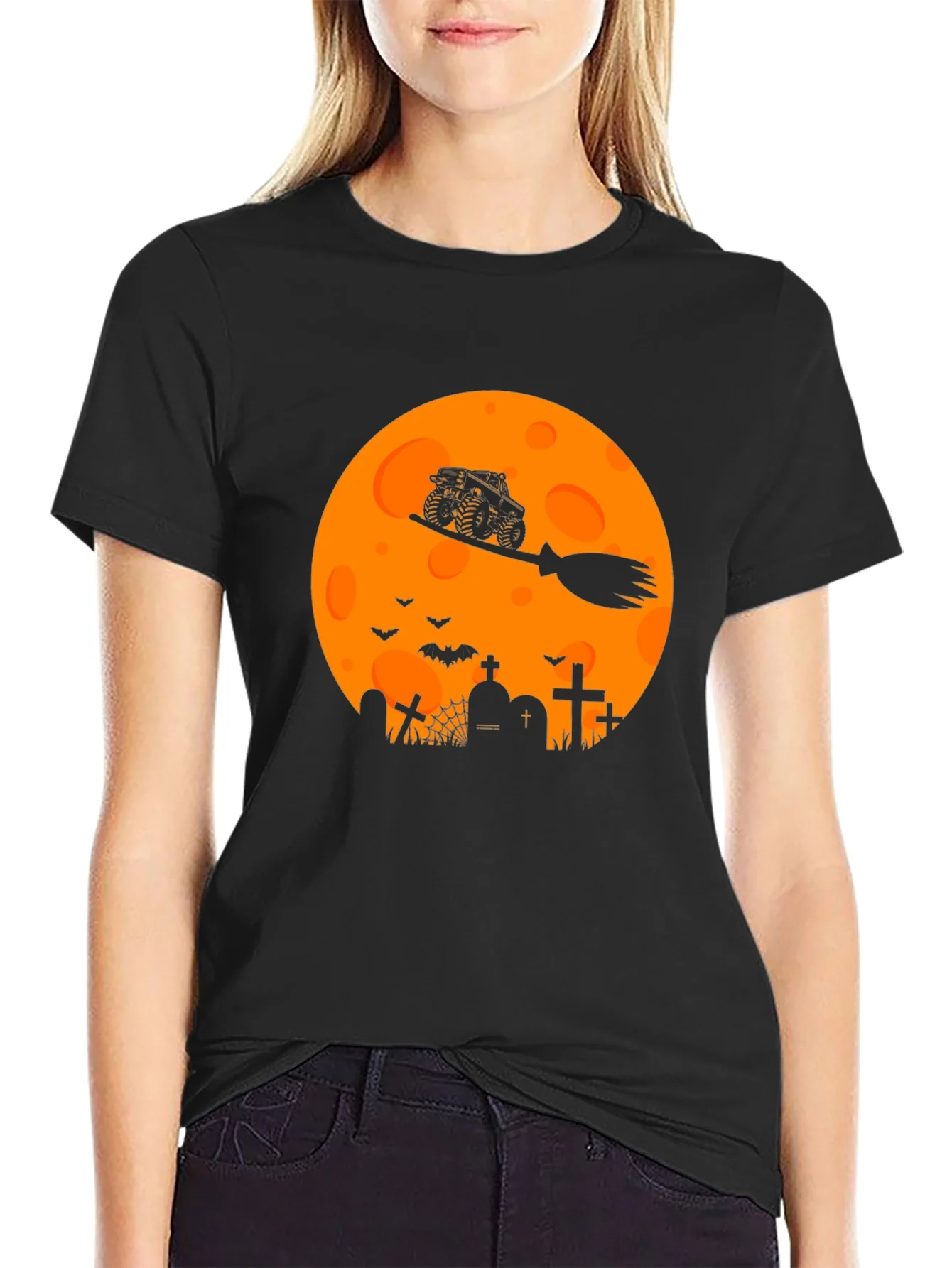 Halloween Monster Truck T-Shirt