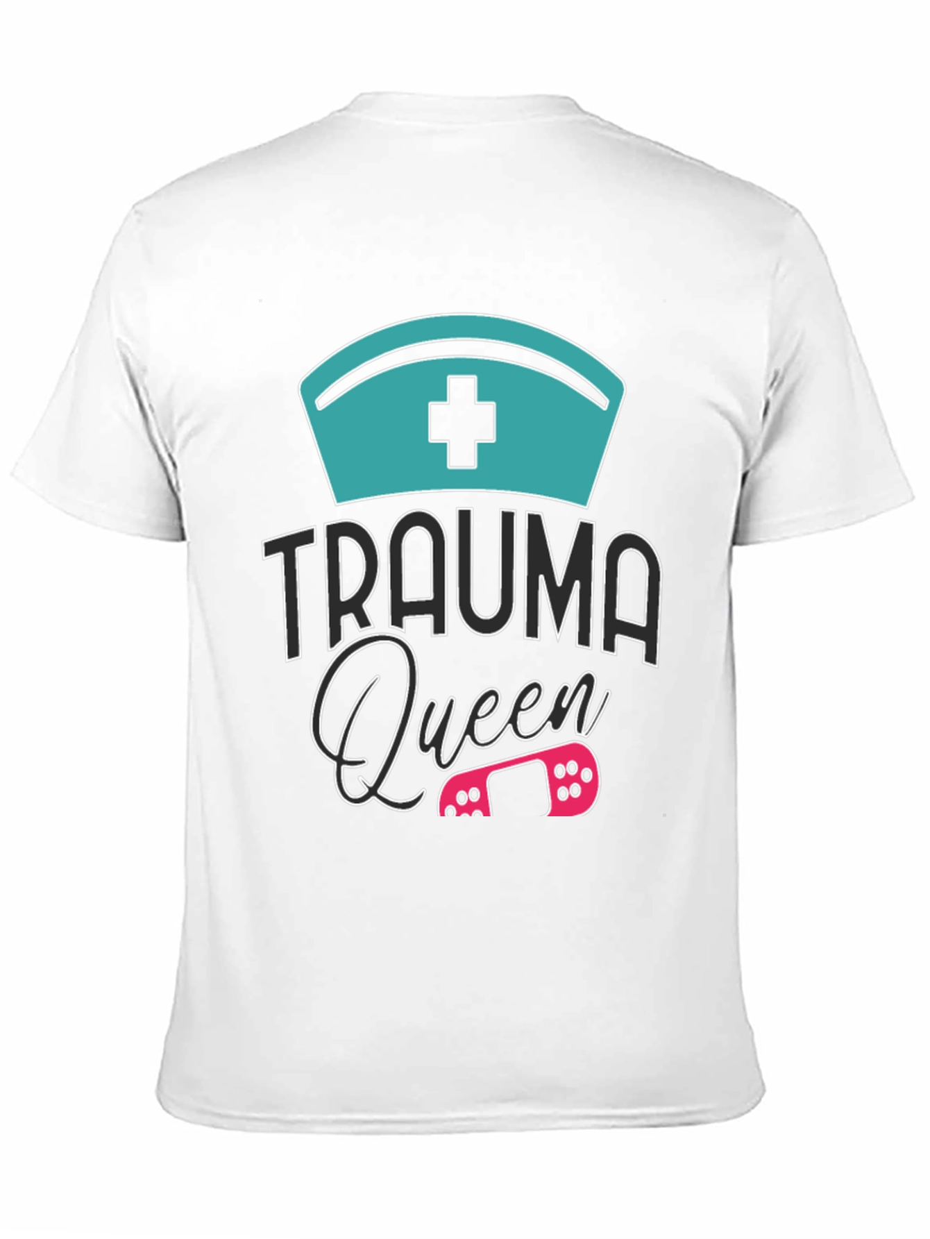 Trauma Queen T-Shirt - Nurse & Gaming Design