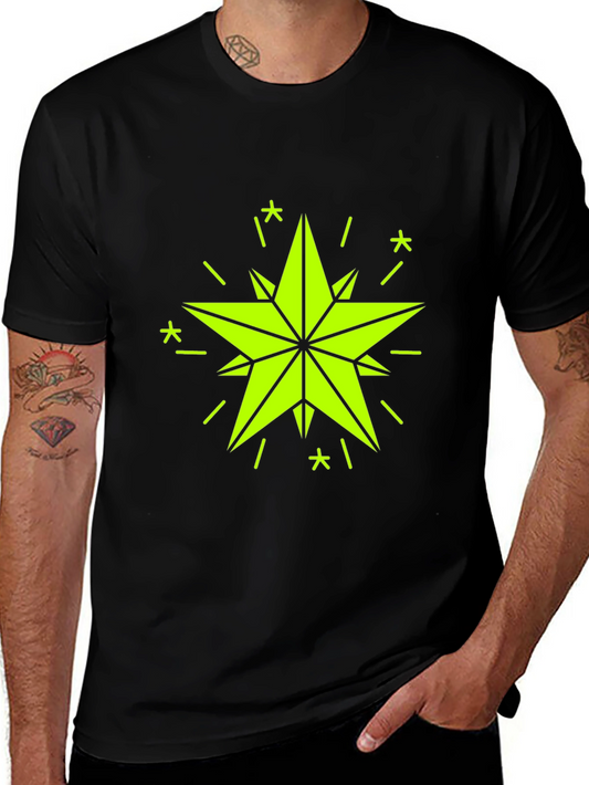 Star Graphic Black T-Shirt