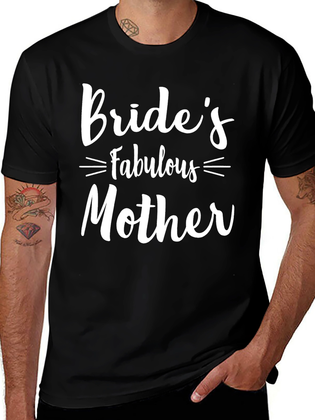 Brides Fabulous Mother T-Shirt - Wedding Apparel