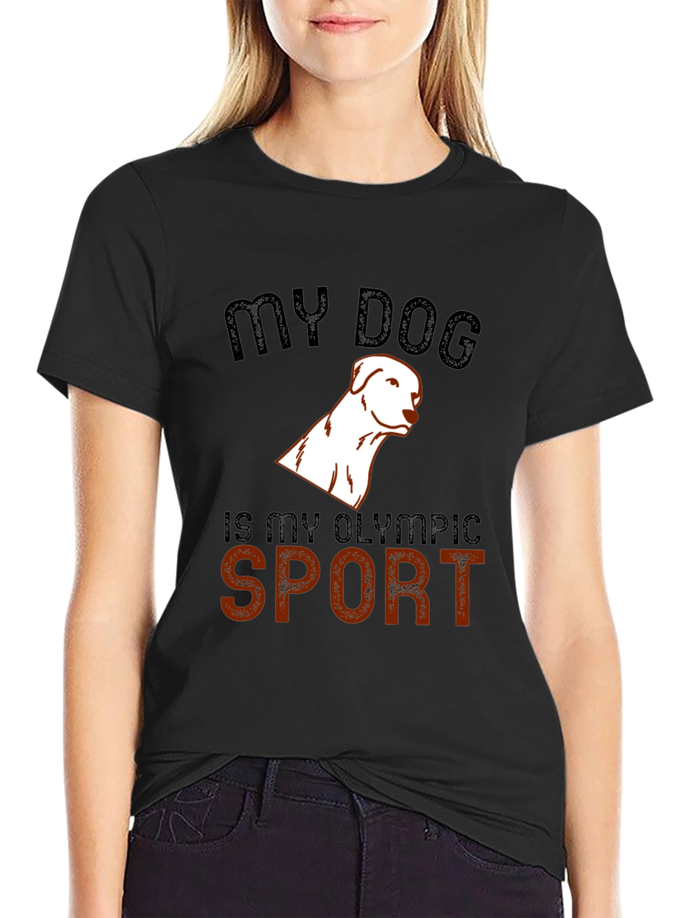 My Dog Is My Olympic Sport Graphic Tee
