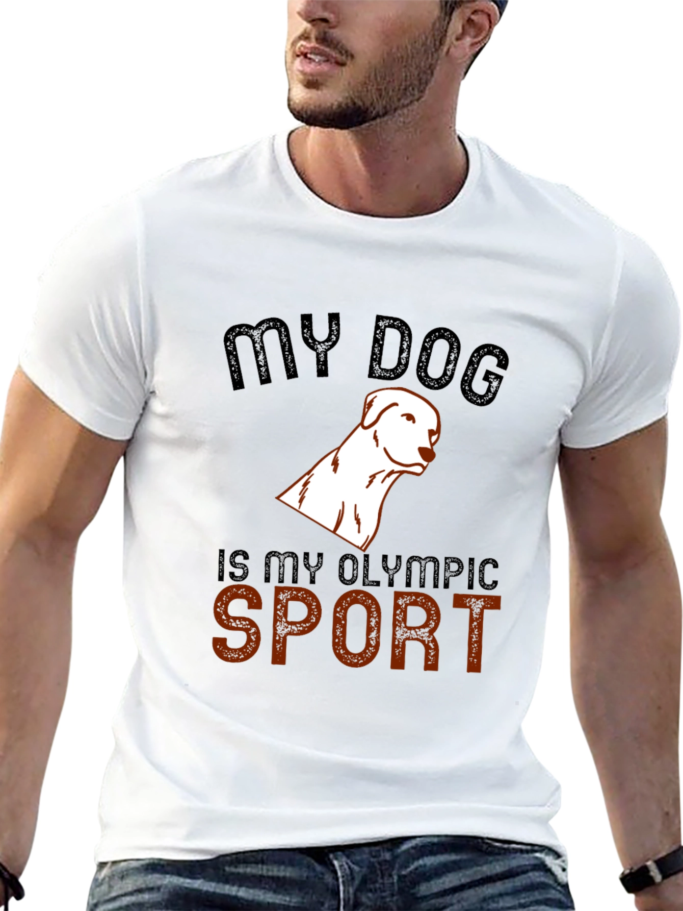 My Dog Is My Olympic Sport Graphic Tee