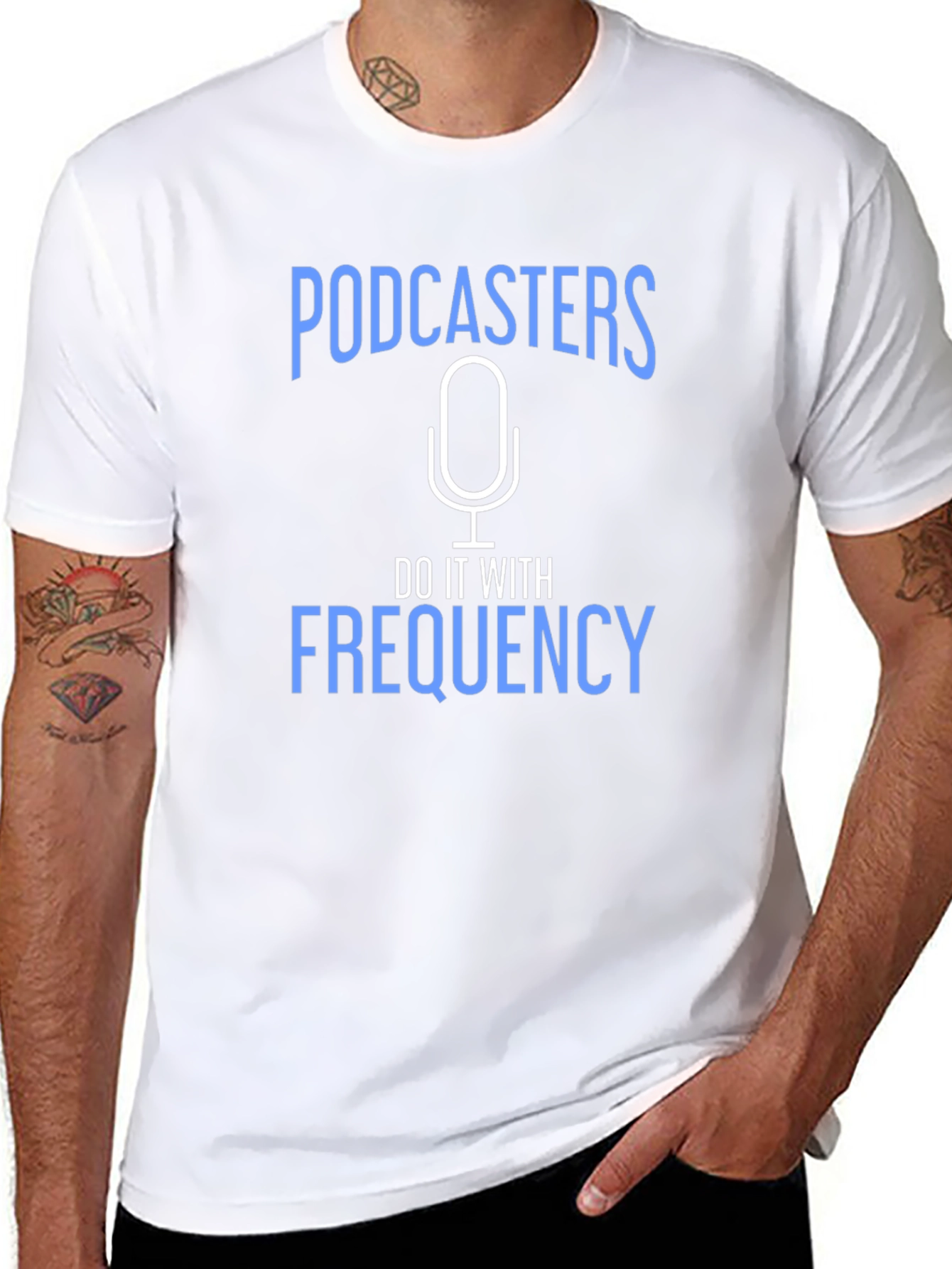 Podcasters Frequency T-Shirt - Trendy & Comfy