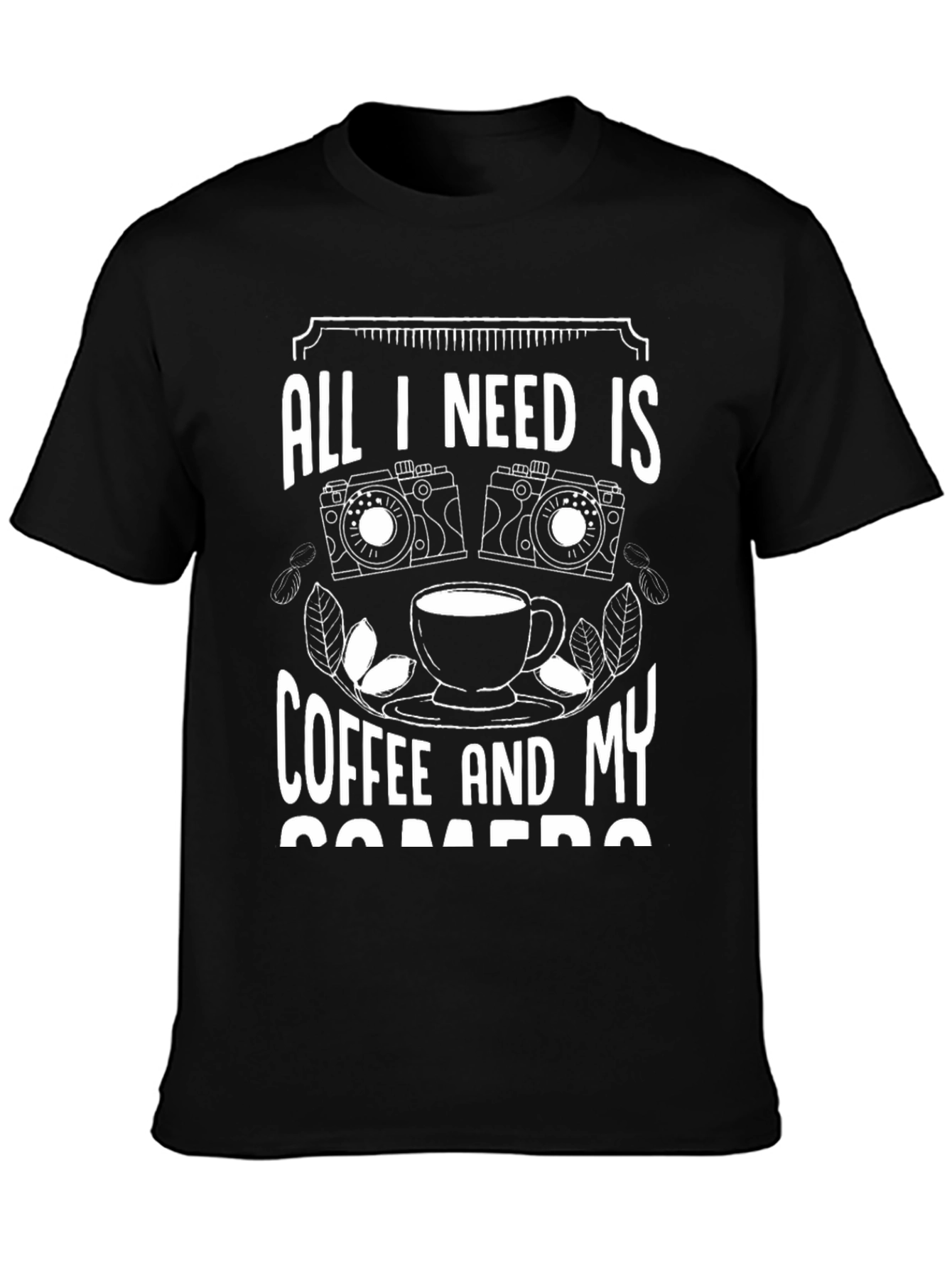 Coffee & Cameras Graphic T-Shirt