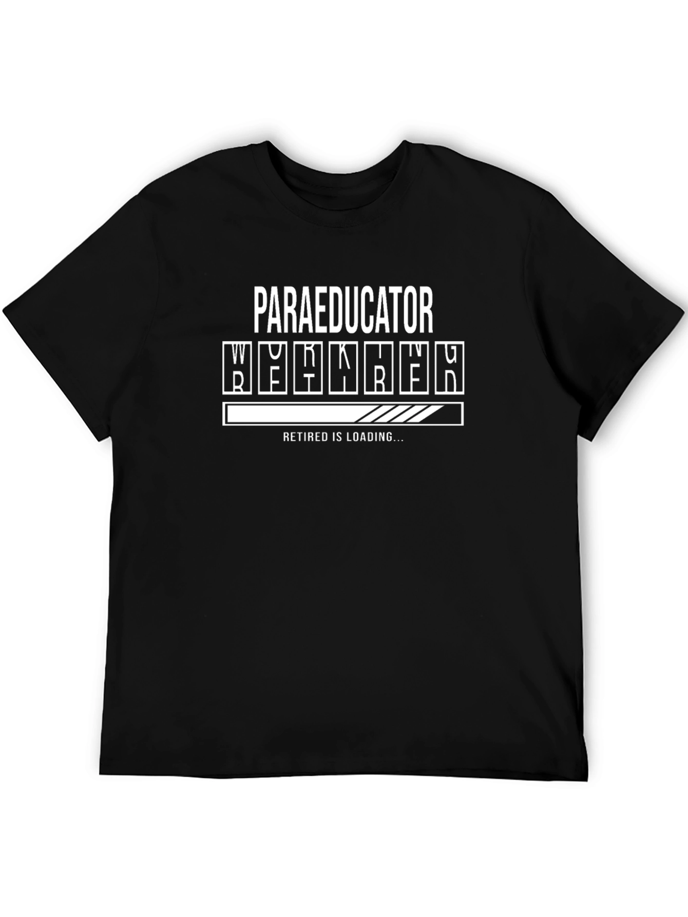 Paraeducator Retired Loading T-Shirt