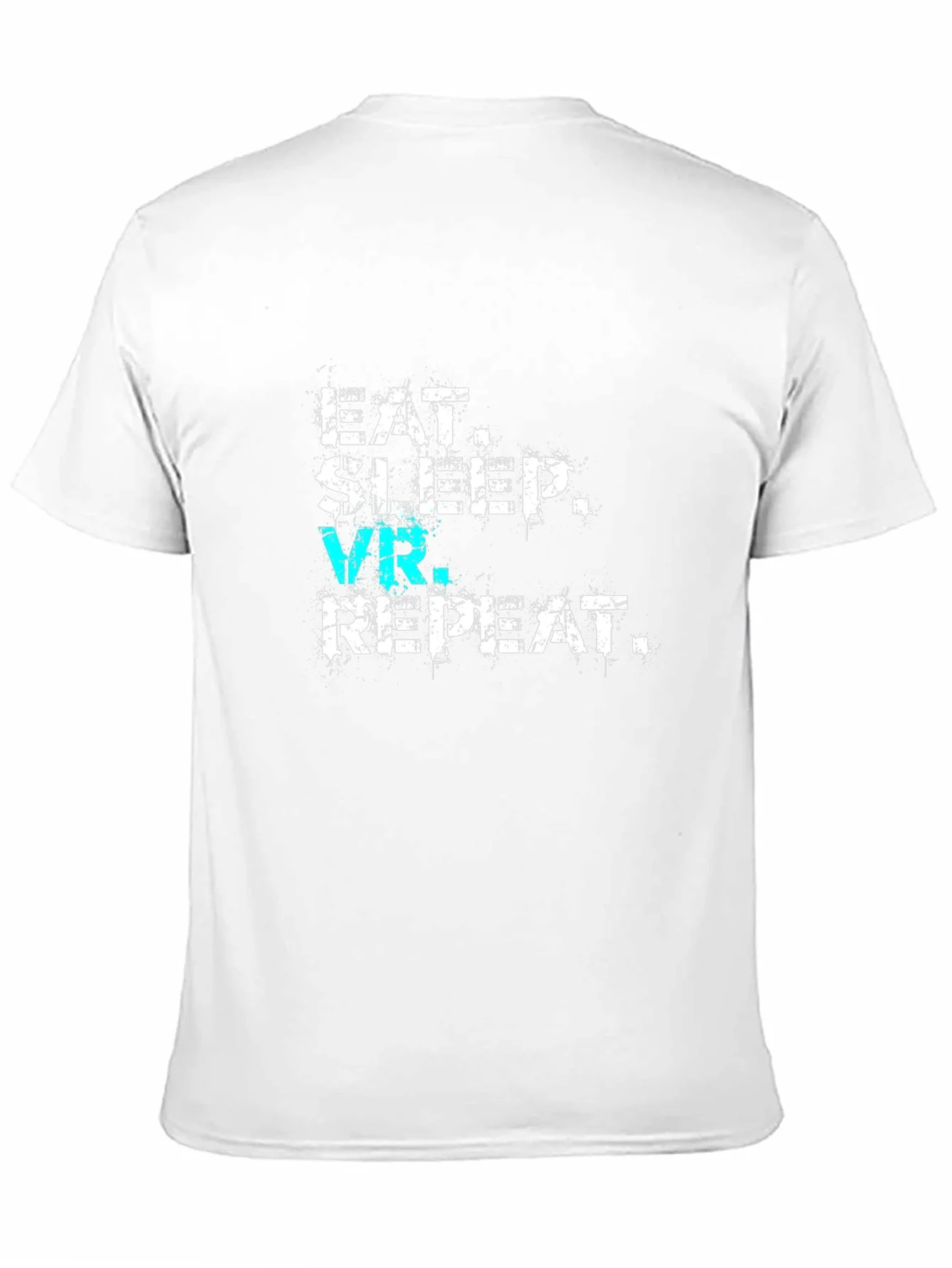 Eat Sleep VR Repeat Black T-Shirt
