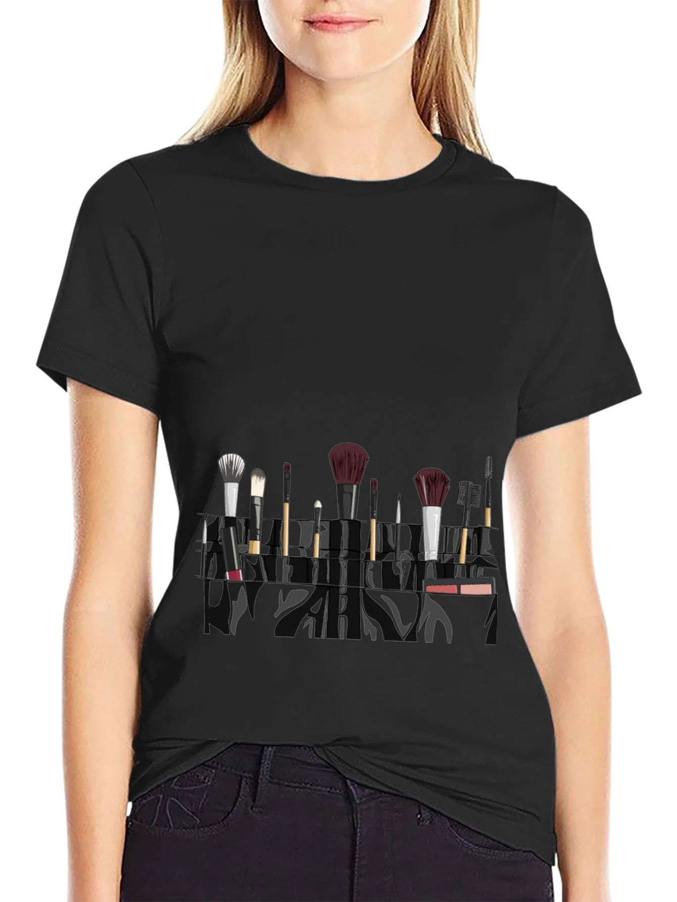 Makeup Brush T-Shirt - Stylish and Unique Design