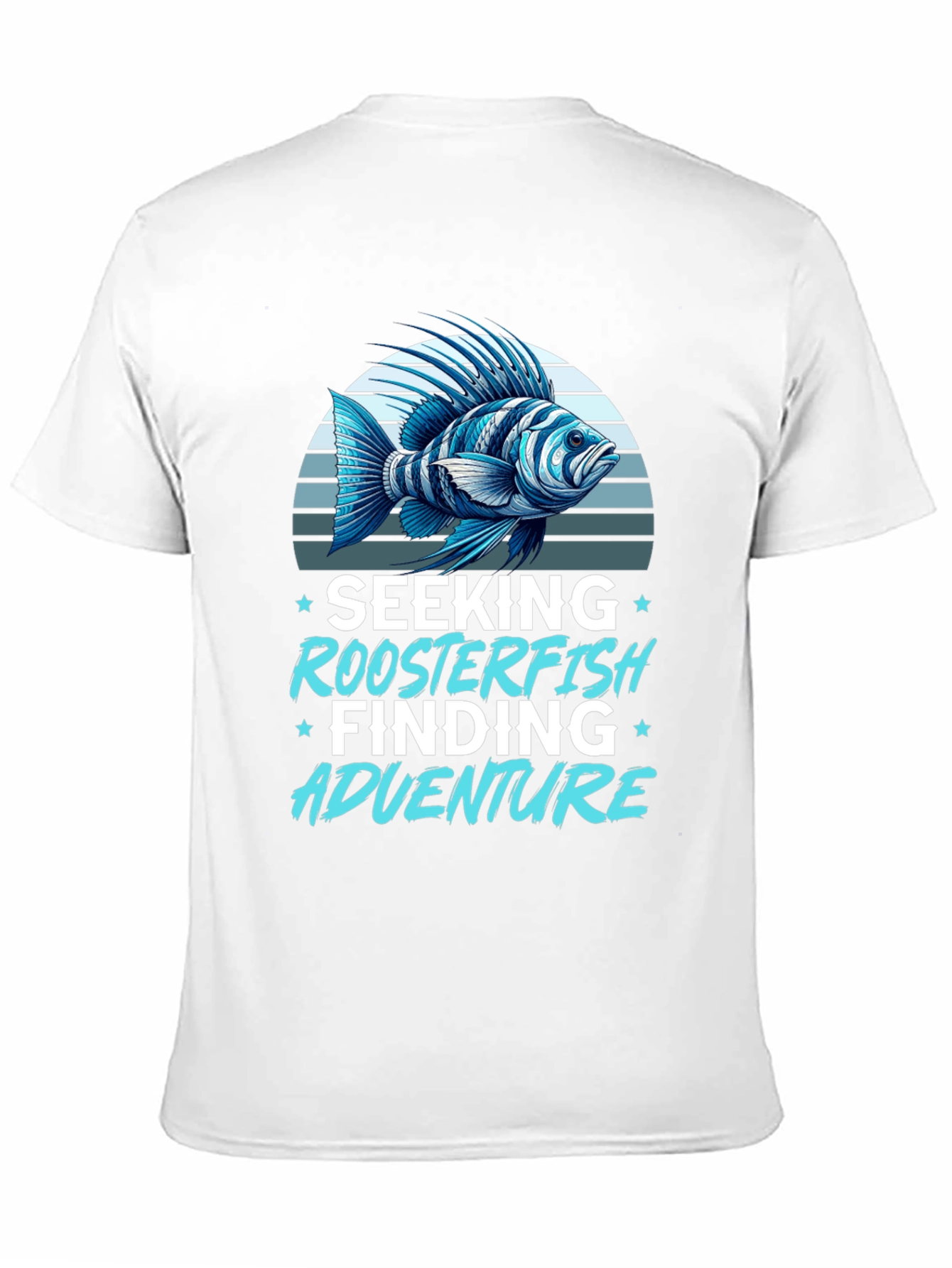 Roosterfish Adventure Black T-Shirt