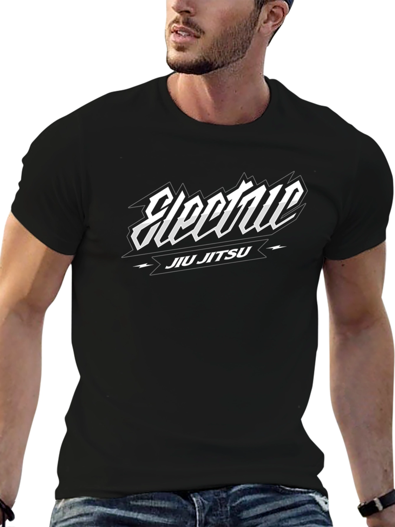 Electric Jiu Jitsu Black T-Shirt