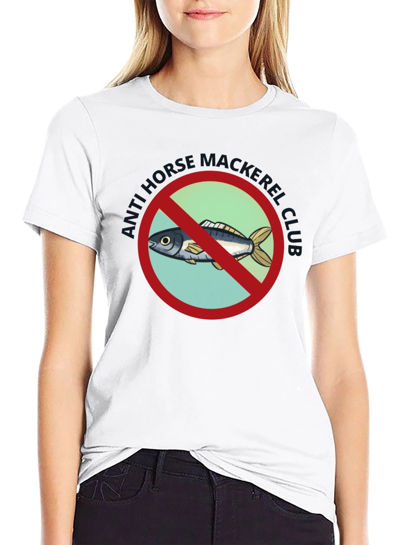 Anti-Mackerel Club Graphic T-Shirt