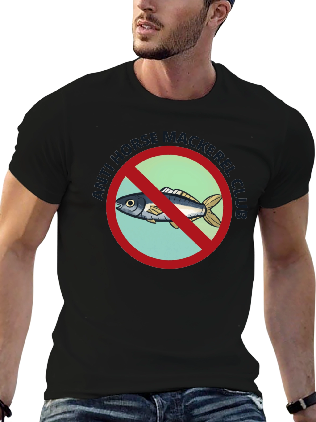Anti-Mackerel Club Graphic T-Shirt