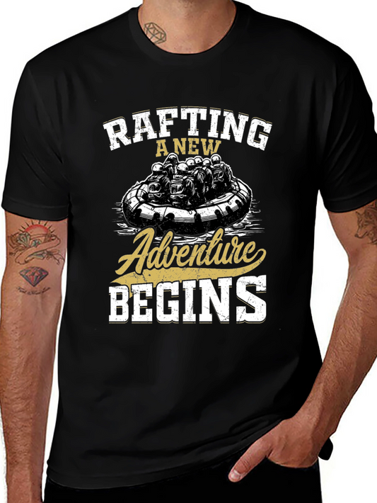 Rafting Adventure T-Shirt - Graphic Tee for Outdoor Enthusiasts