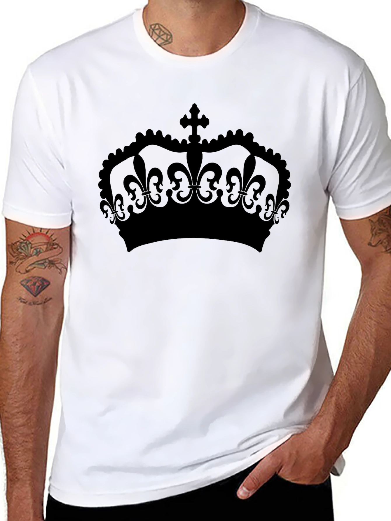 Crown Graphic T-Shirt - Classic Design Tee