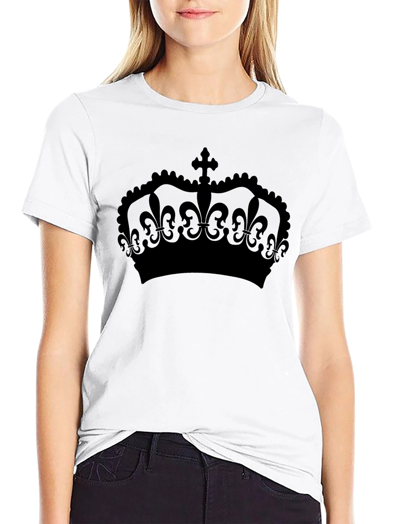 Crown Graphic T-Shirt - Classic Design Tee