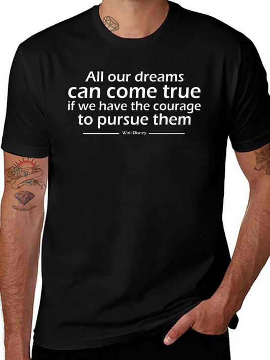 Dream Courage True Black T-Shirt