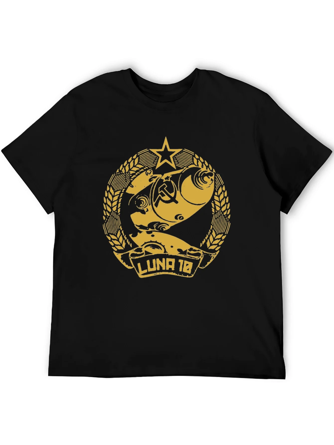 Luna 18 Soviet Space Program Graphic T-Shirt