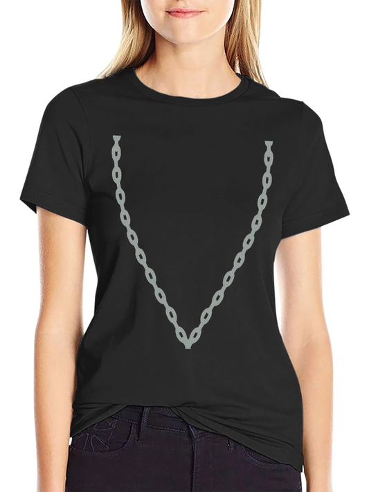 Chain Graphic Tee - Mens Casual Short Sleeve T-Shirt