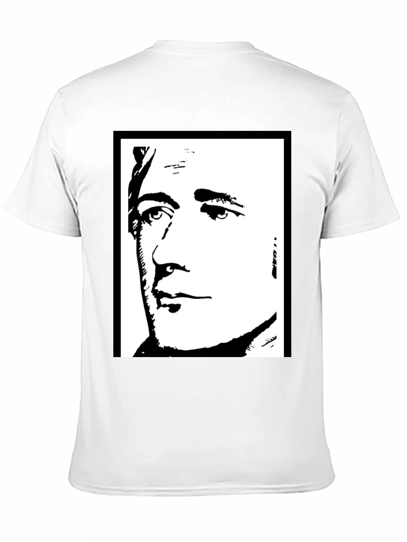 Hamilton Graphic Tee - Black Silhouette Portrait T-Shirt