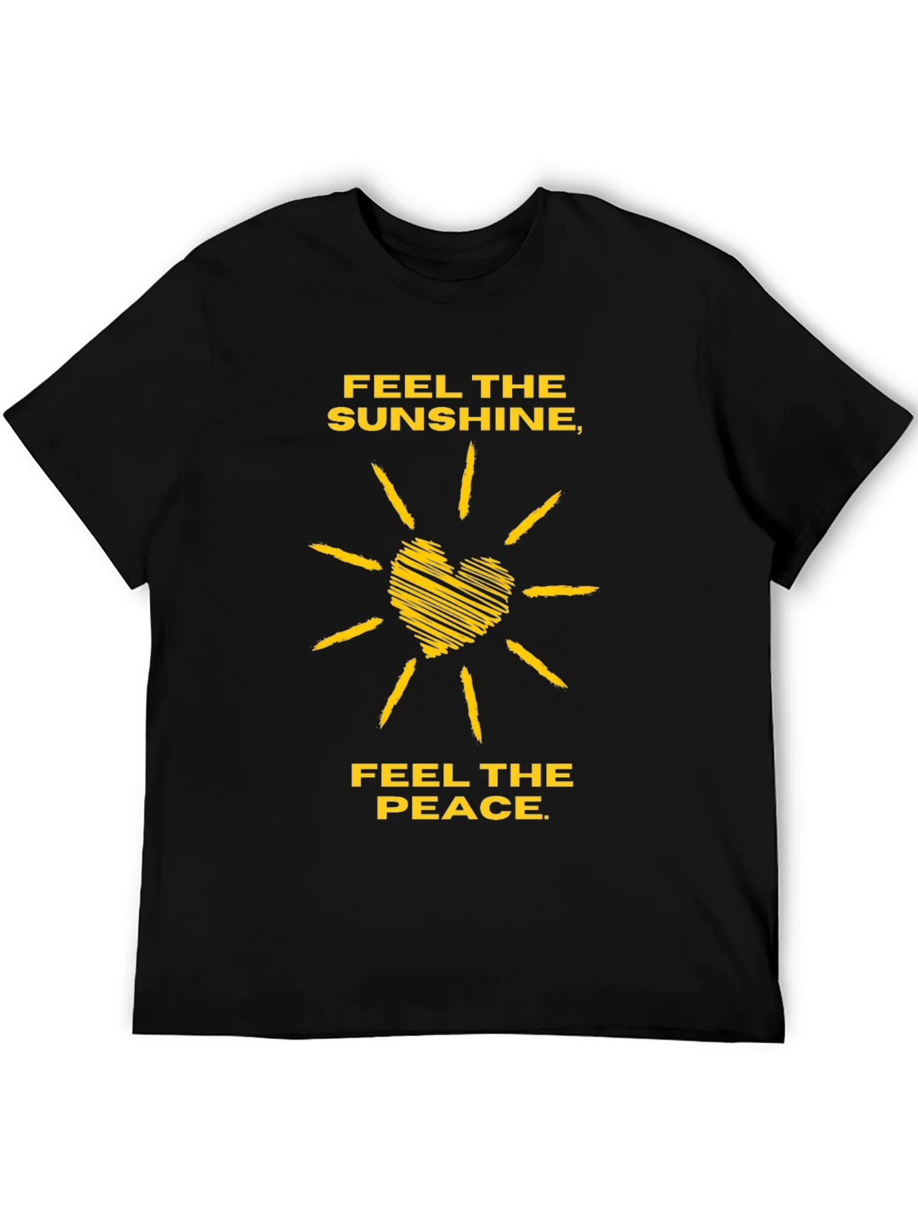 Feel the Sunshine Graphic T-Shirt - Relaxed Fit