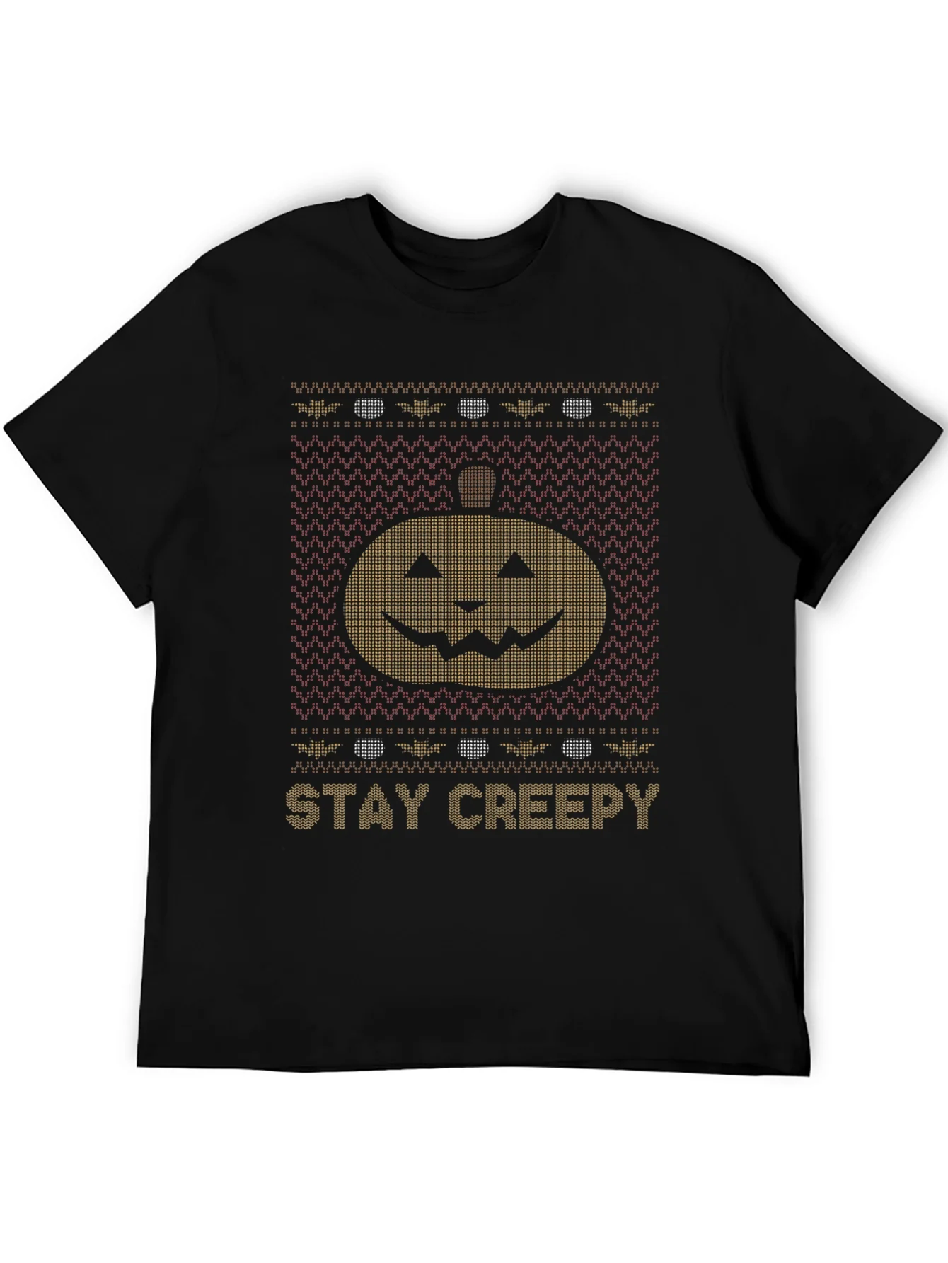 Stay Creepy Halloween Pumpkin T-Shirt