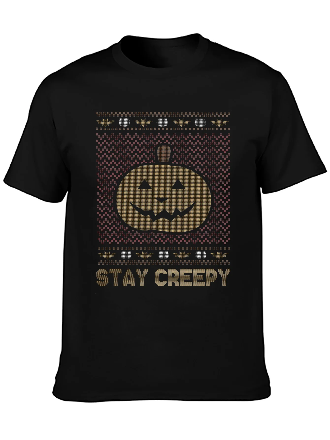 Stay Creepy Halloween Pumpkin T-Shirt