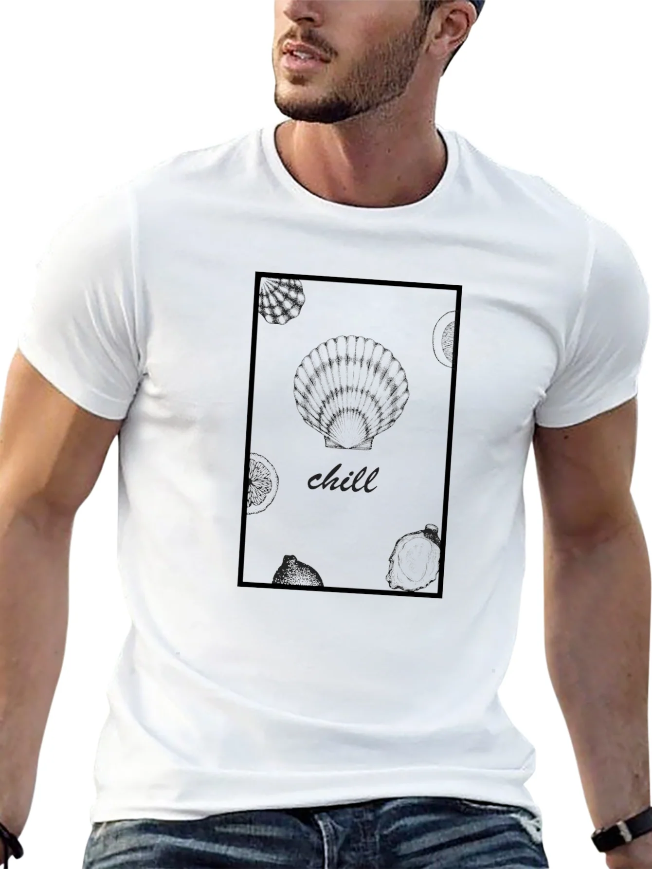 Chill Graphic Tee - Relaxed Style