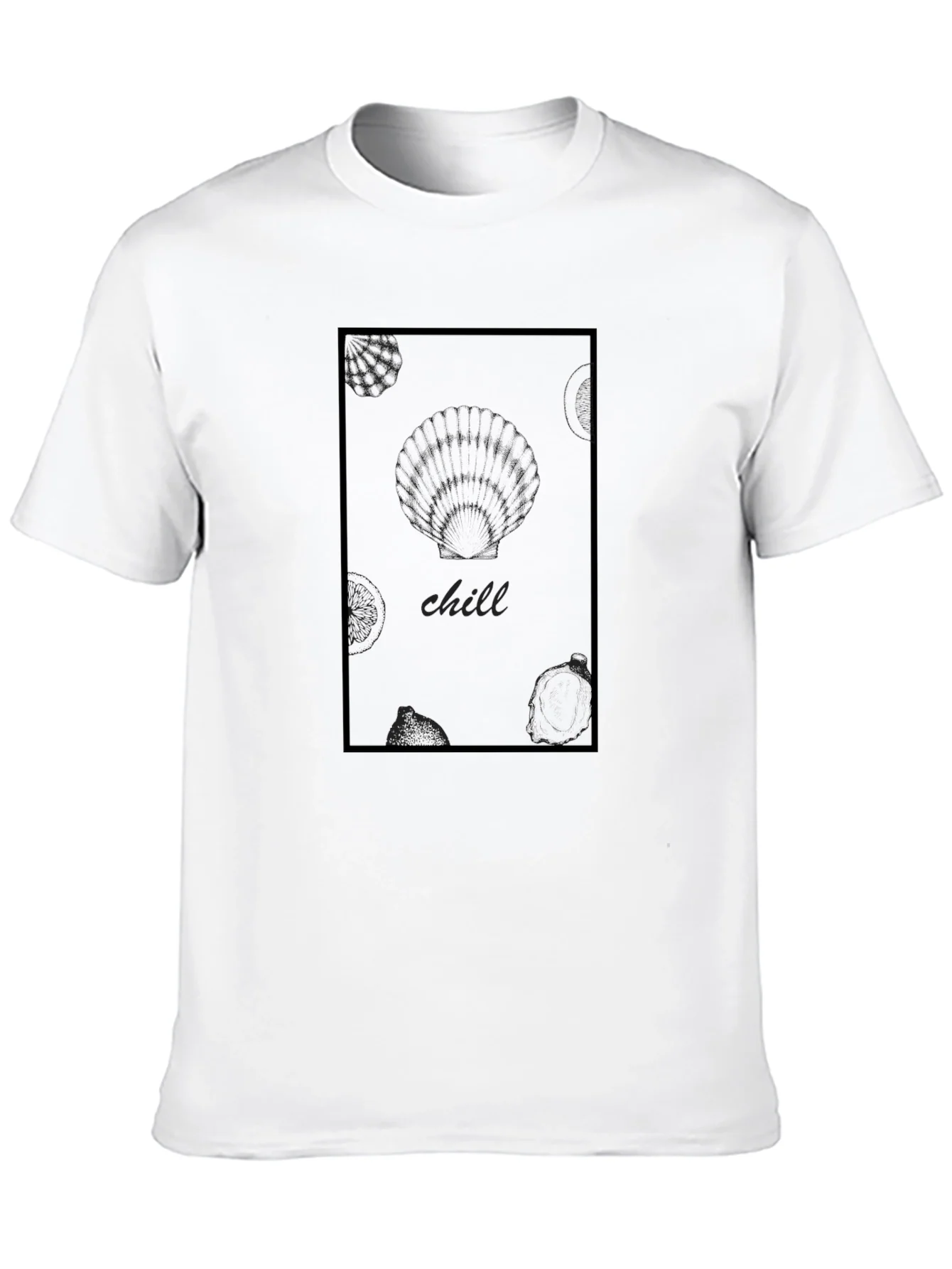 Chill Graphic Tee - Relaxed Style