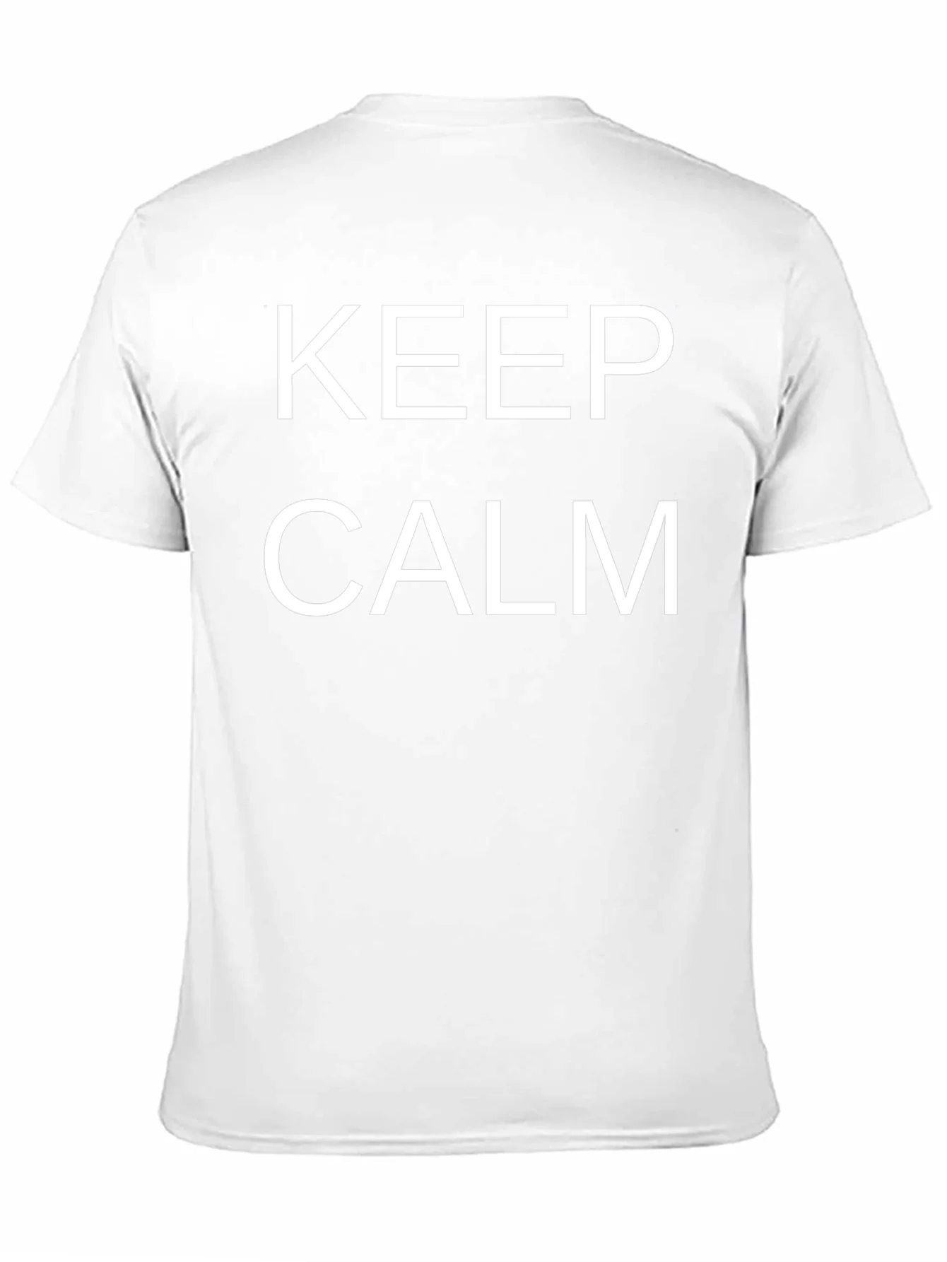 Keep Calm Graphic Tee - Classic Comfort
