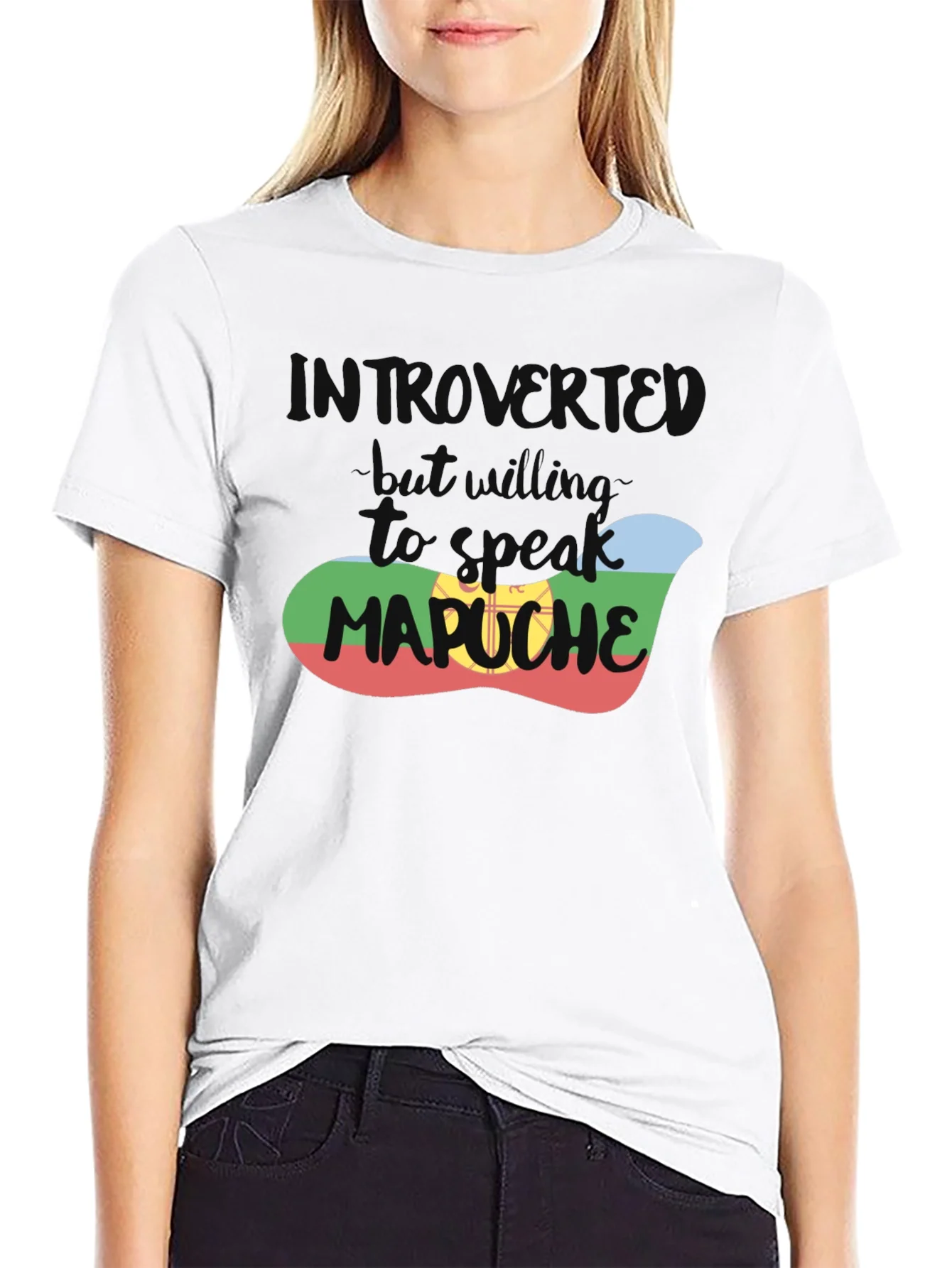 Introvert T-Shirt - But Will Talk Mapuche