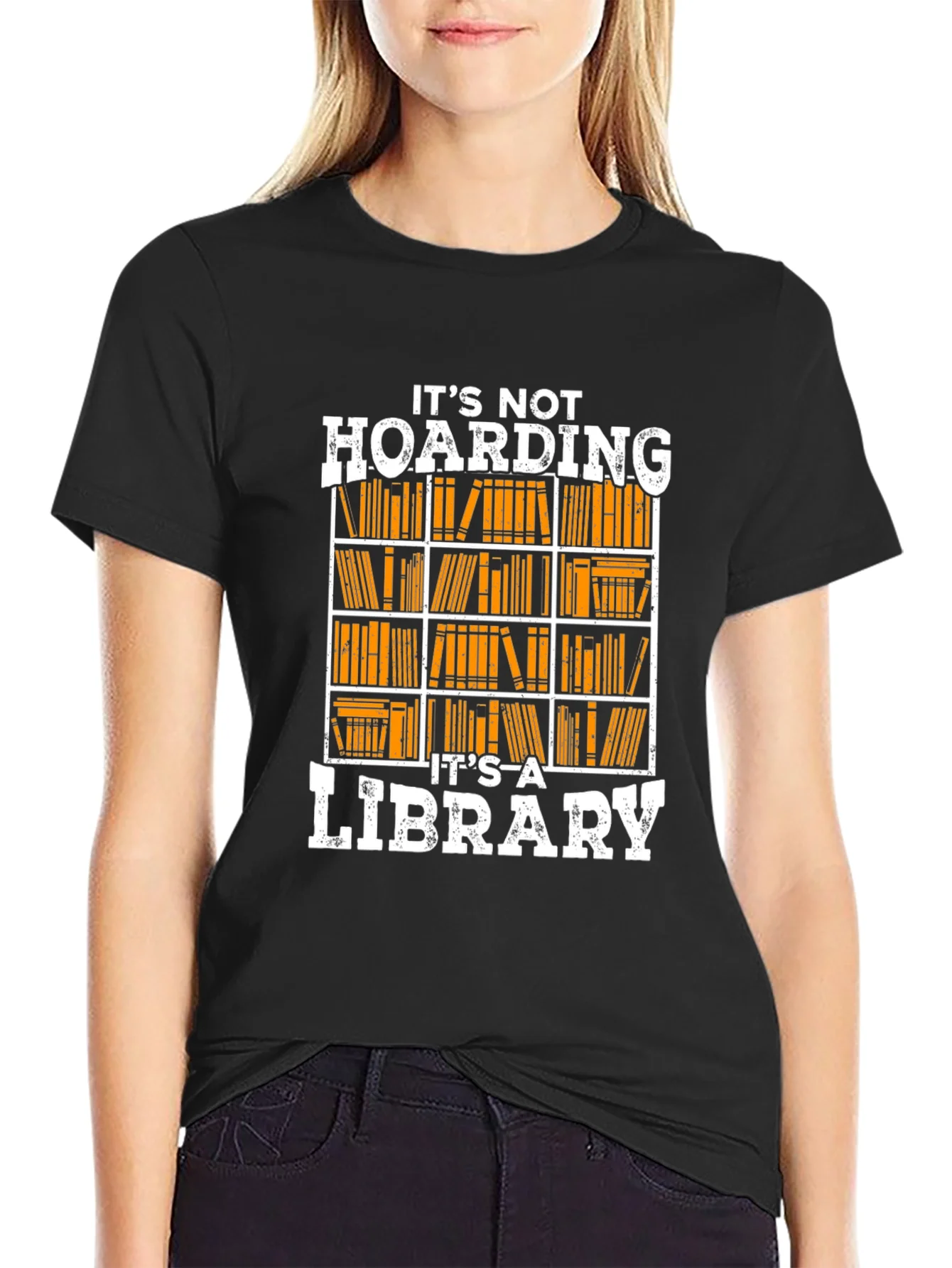 Its Not Hoarding Its a Library T-Shirt