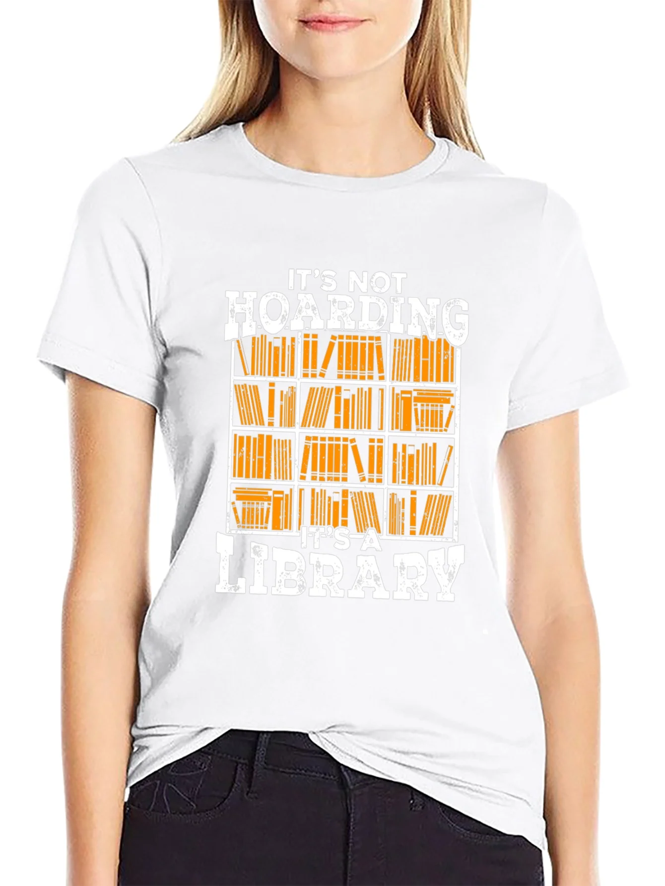 Its Not Hoarding Its a Library T-Shirt