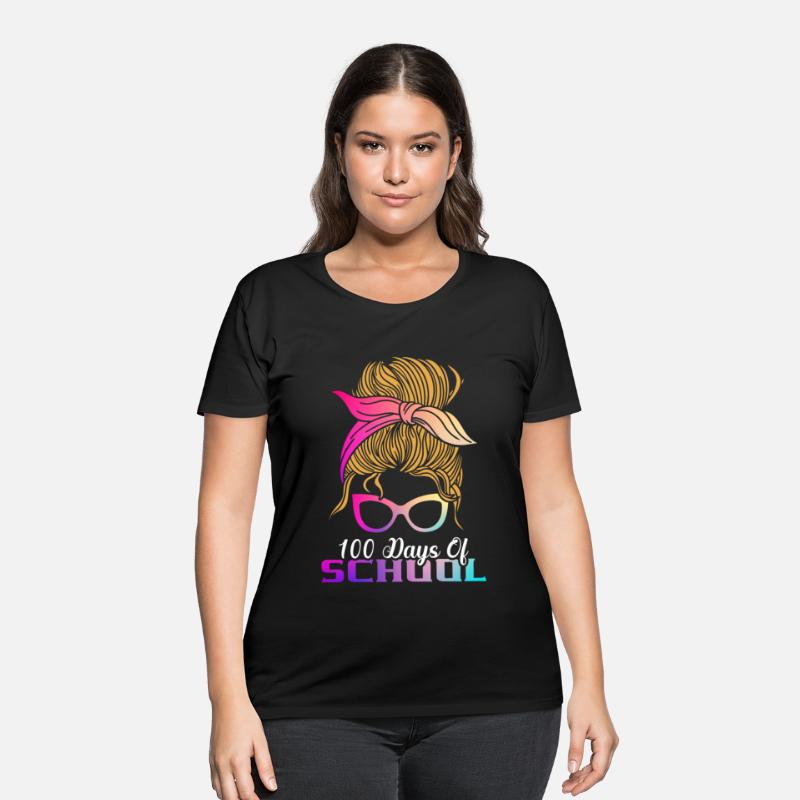 100 Days Of School Feminist Educated Teacher Woman