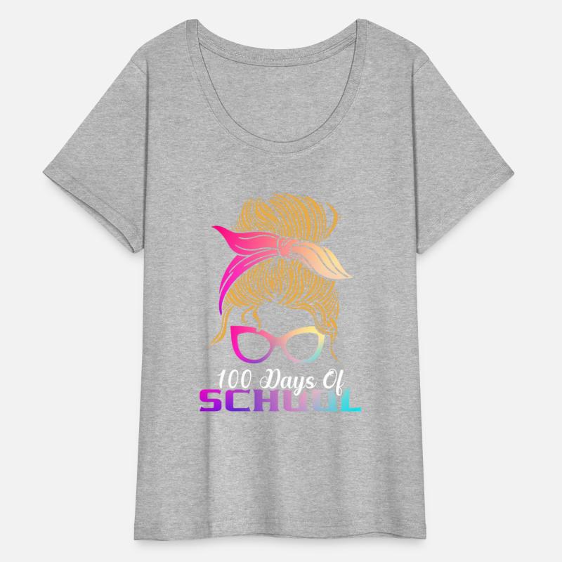 100 Days Of School Feminist Educated Teacher Woman