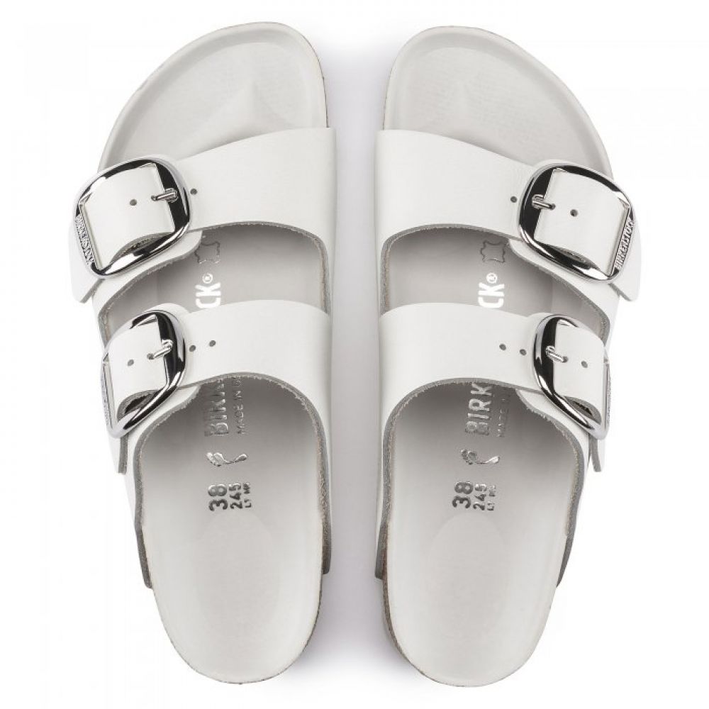 Birkenstock Women's Arizona Big Buckle Leather in White