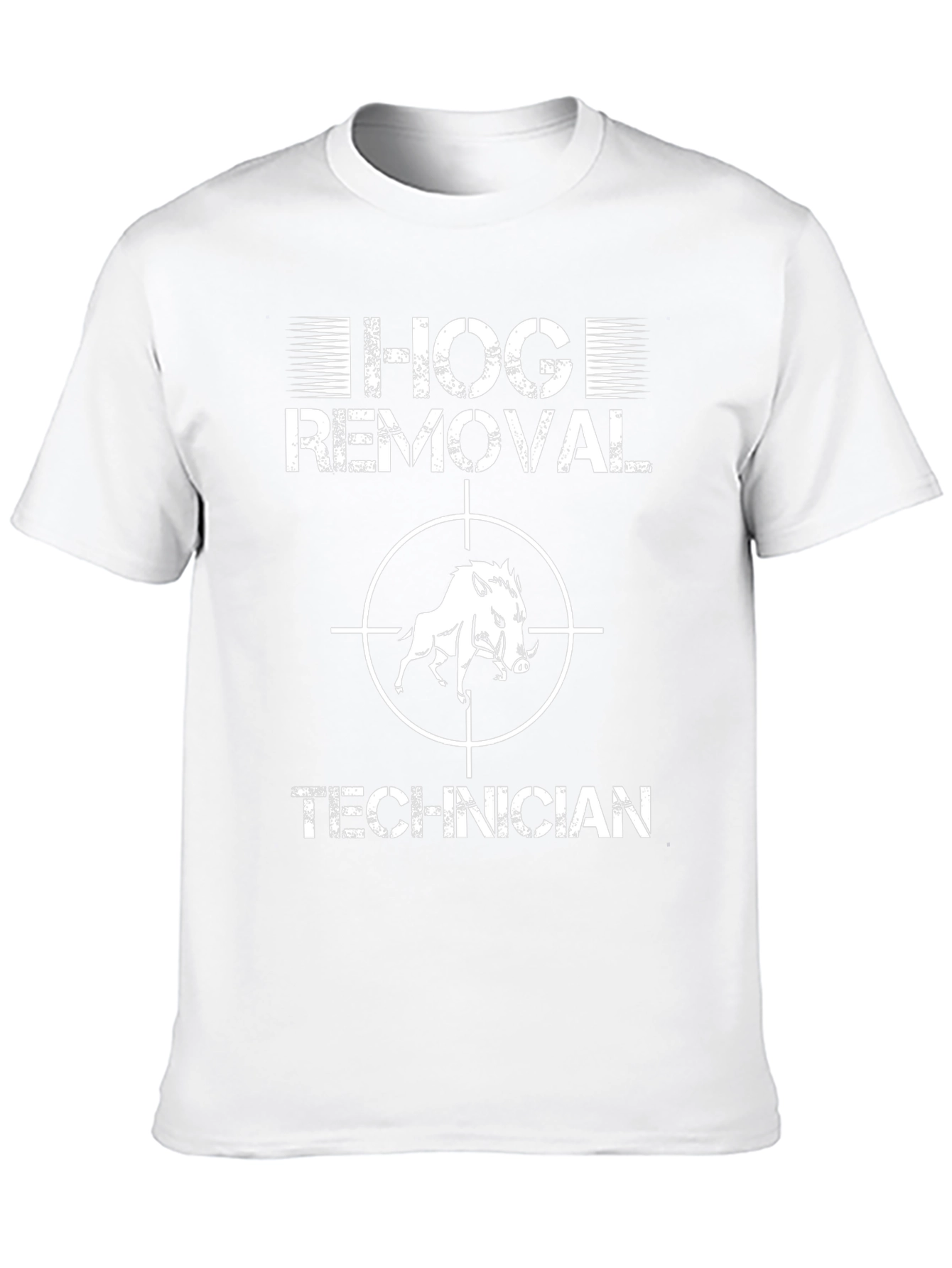 Hog Removal Technician Graphic T-Shirt