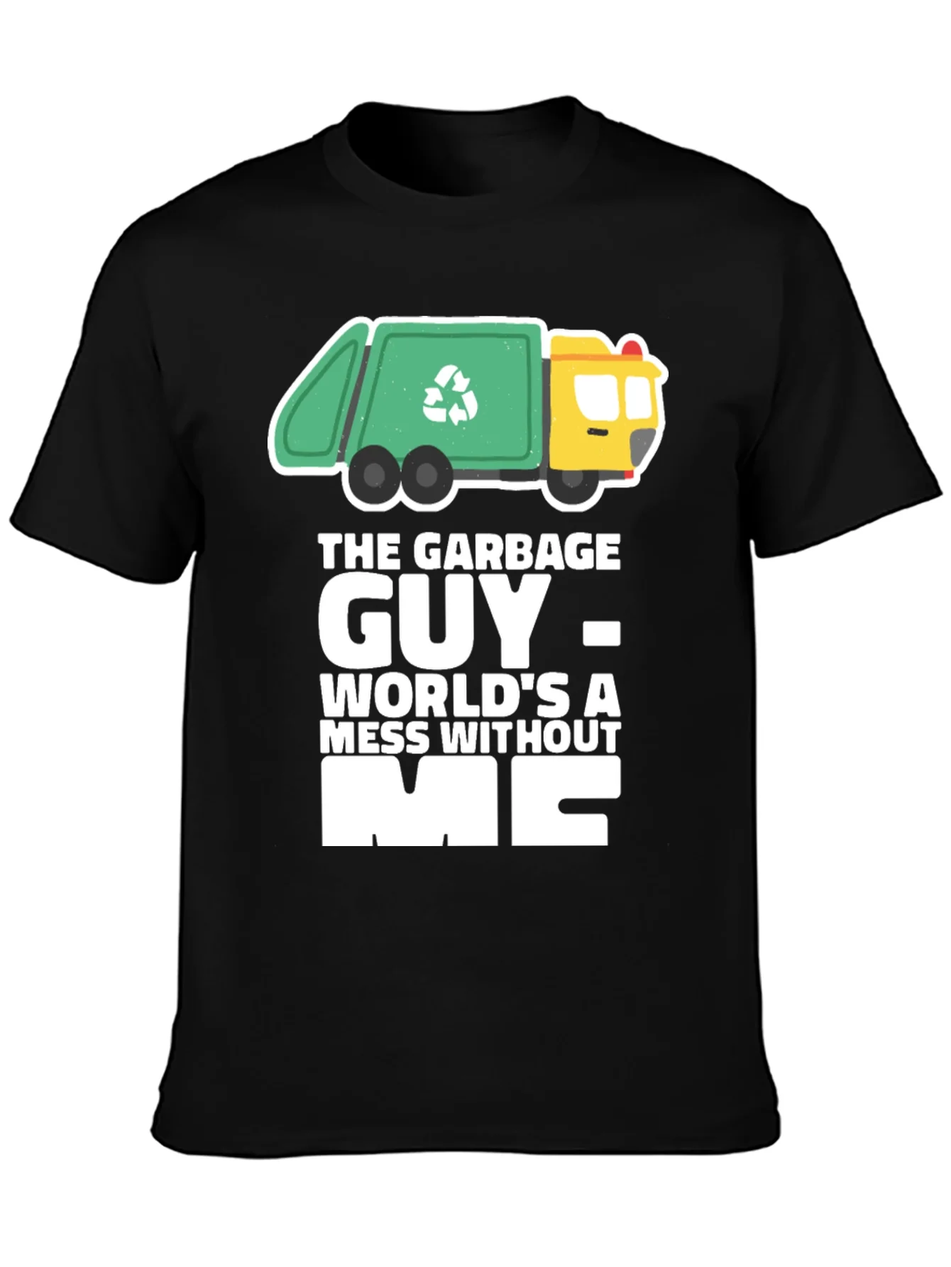 Garbage Guy T-Shirt Funny Recycle Truck Tee