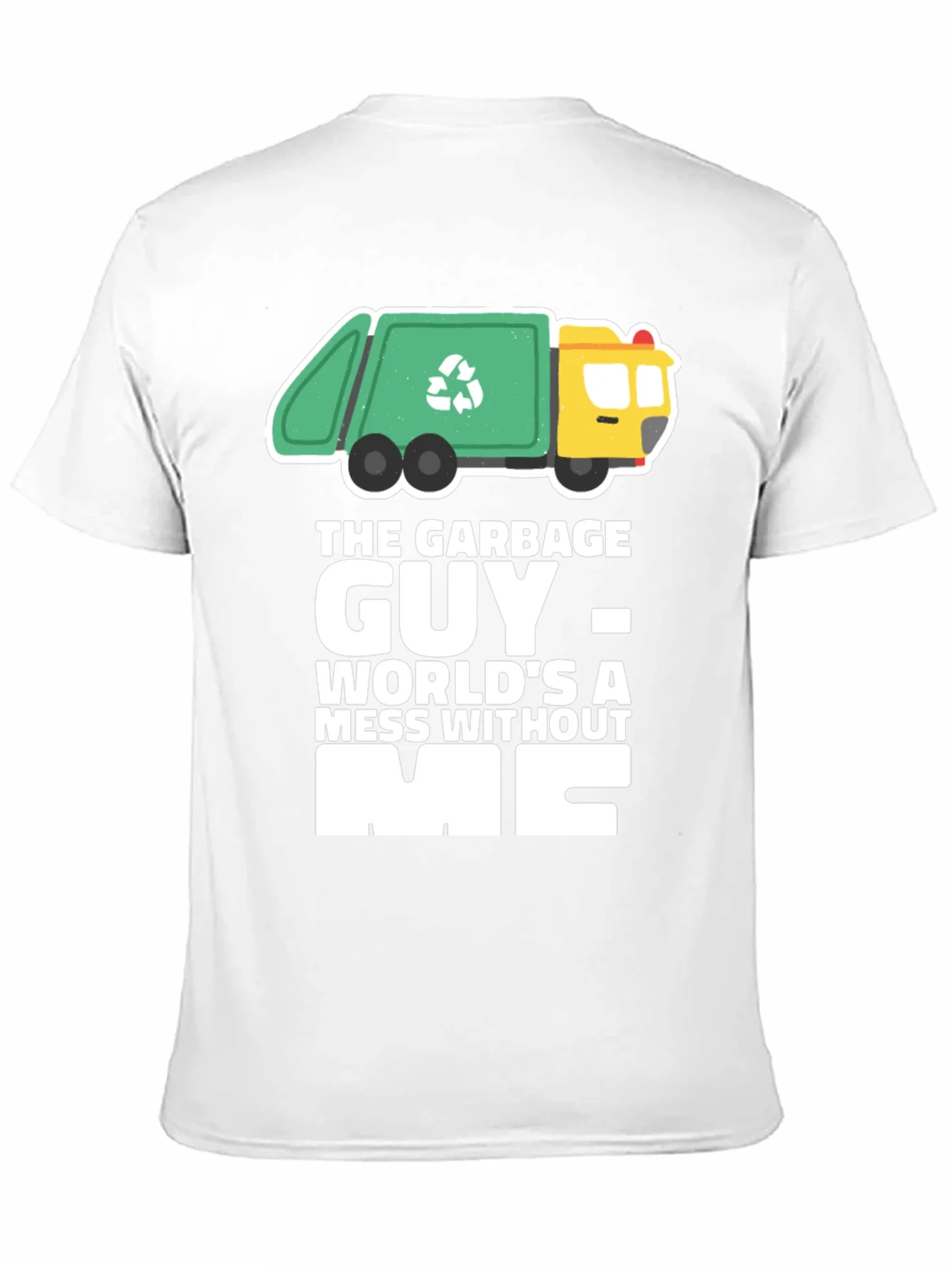 Garbage Guy T-Shirt Funny Recycle Truck Tee