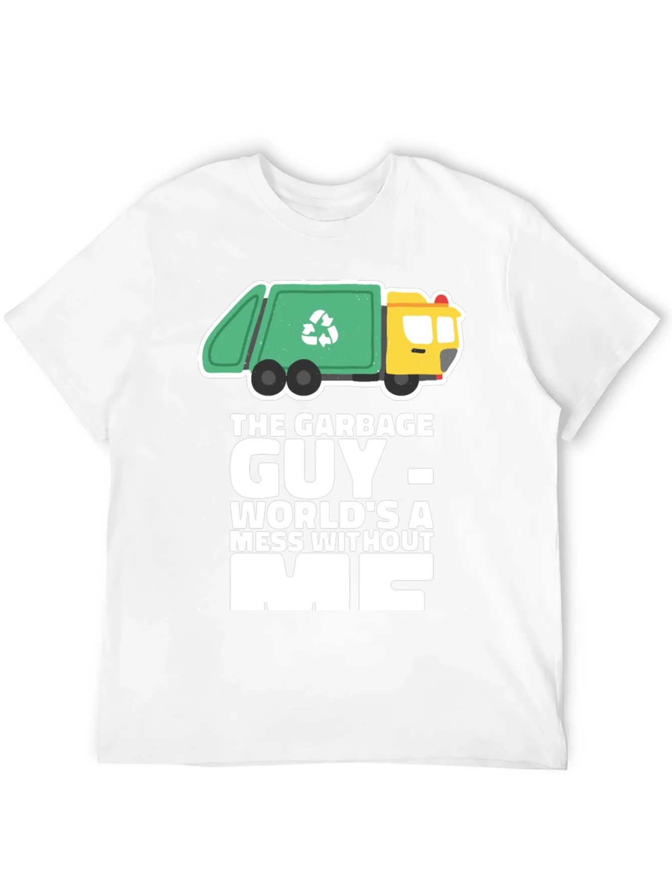 Garbage Guy T-Shirt Funny Recycle Truck Tee