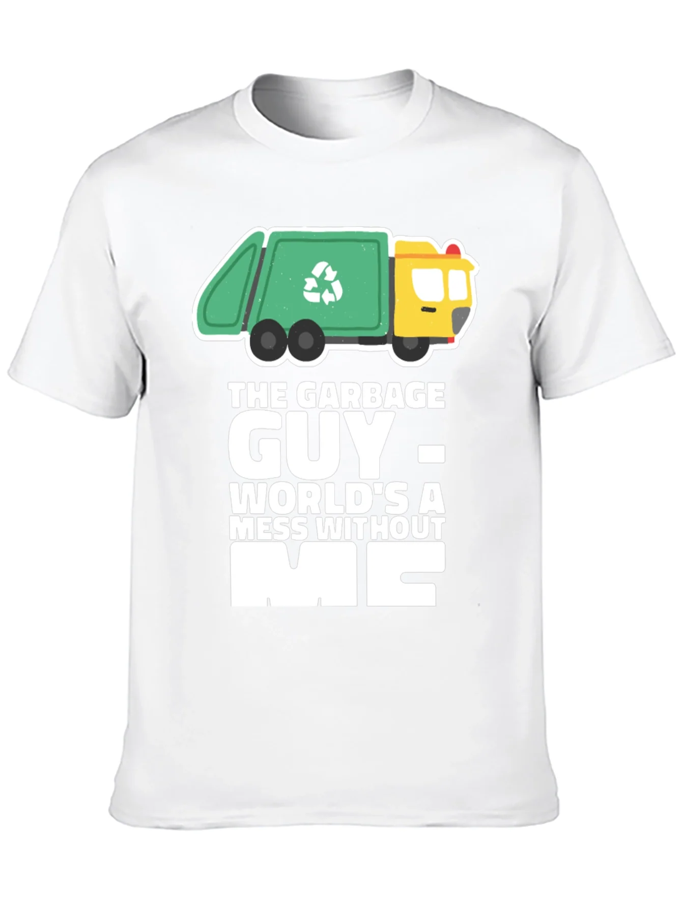 Garbage Guy T-Shirt Funny Recycle Truck Tee