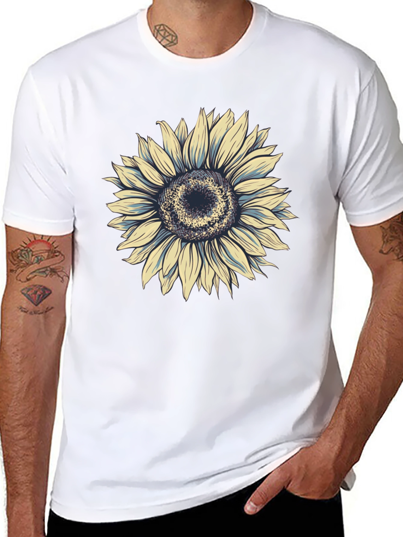 Sunflower Graphic Tee - Stylish & Comfortable