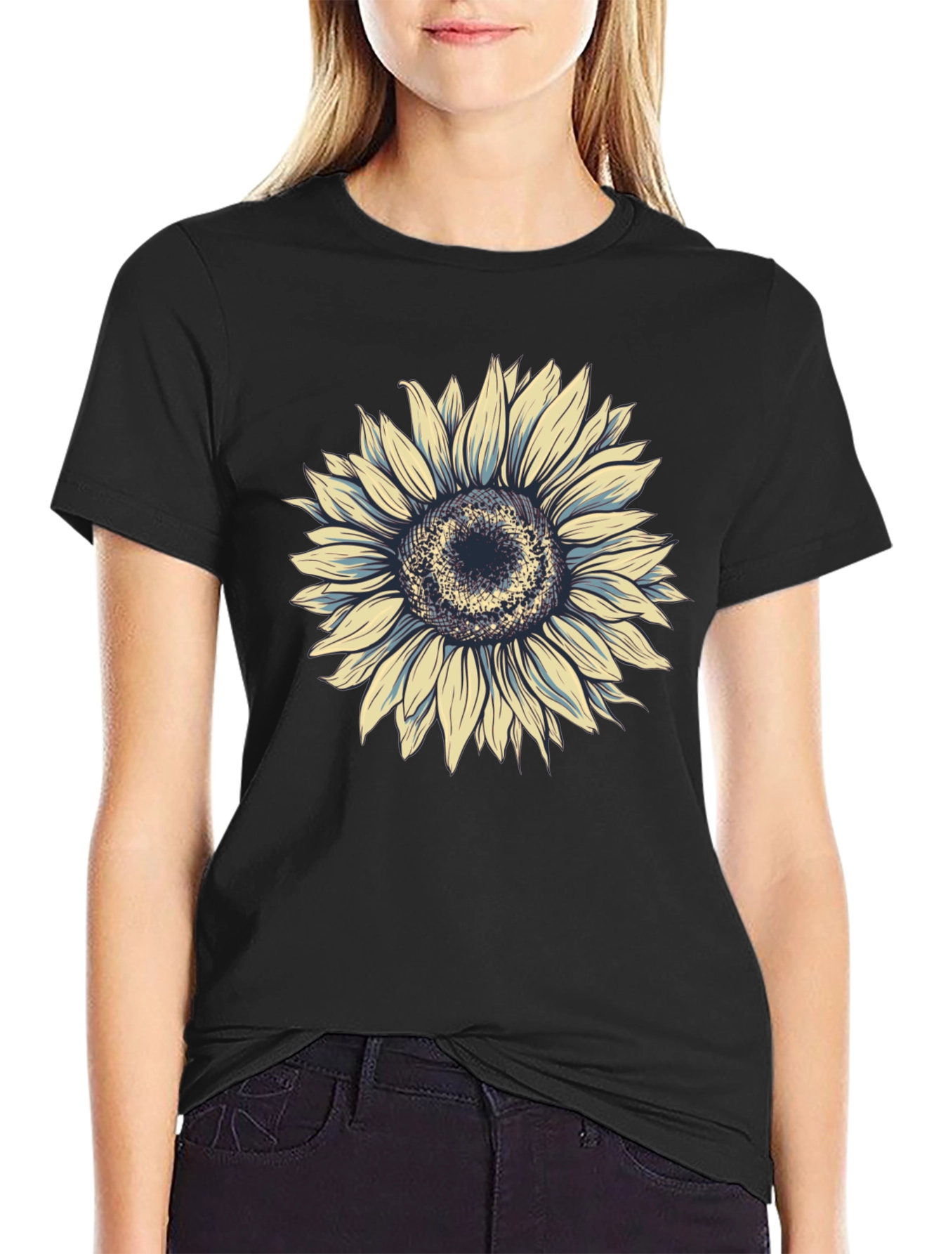 Sunflower Graphic Tee - Stylish & Comfortable