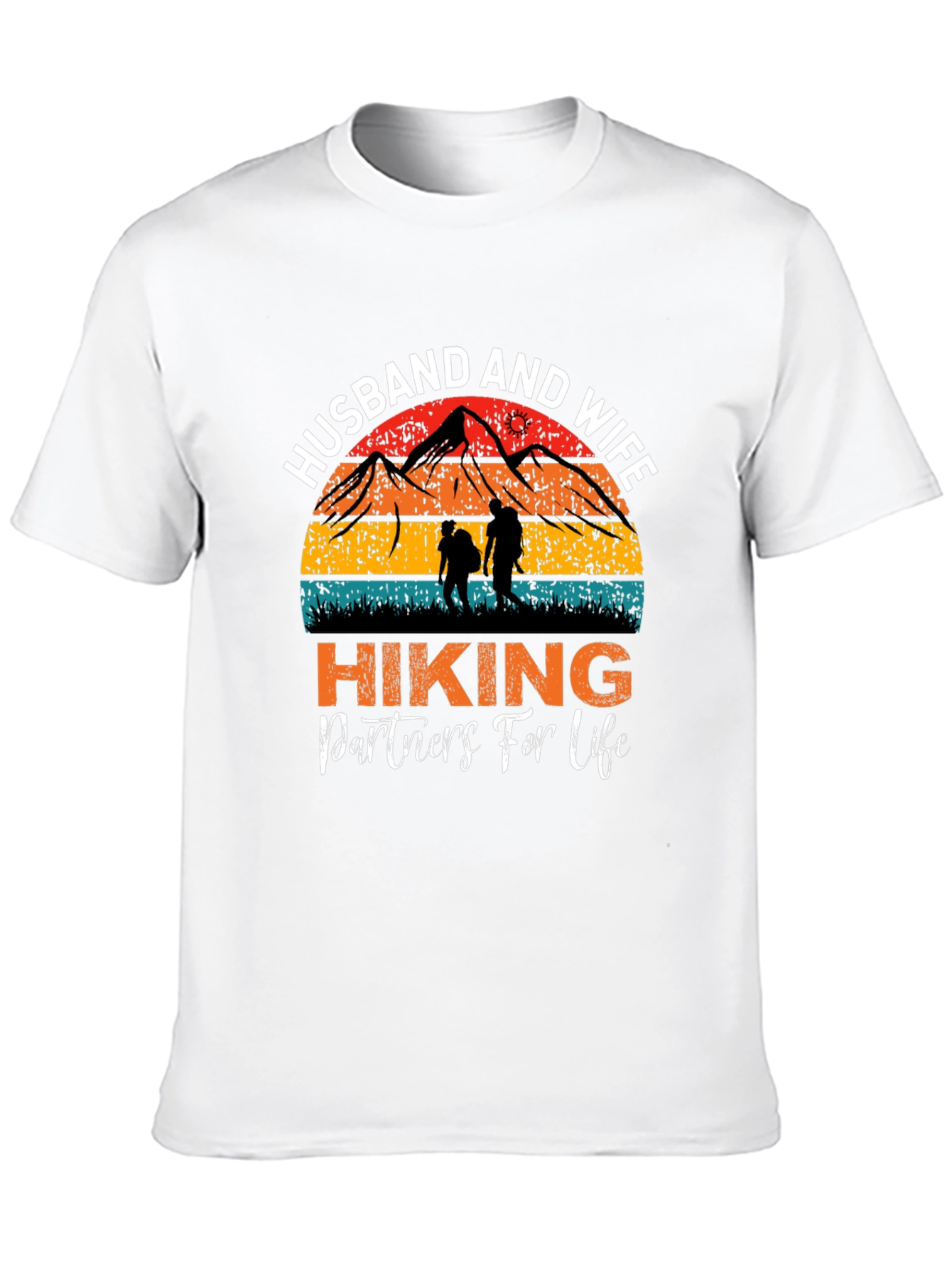 Husband & Wife Hiking Partners T-Shirt