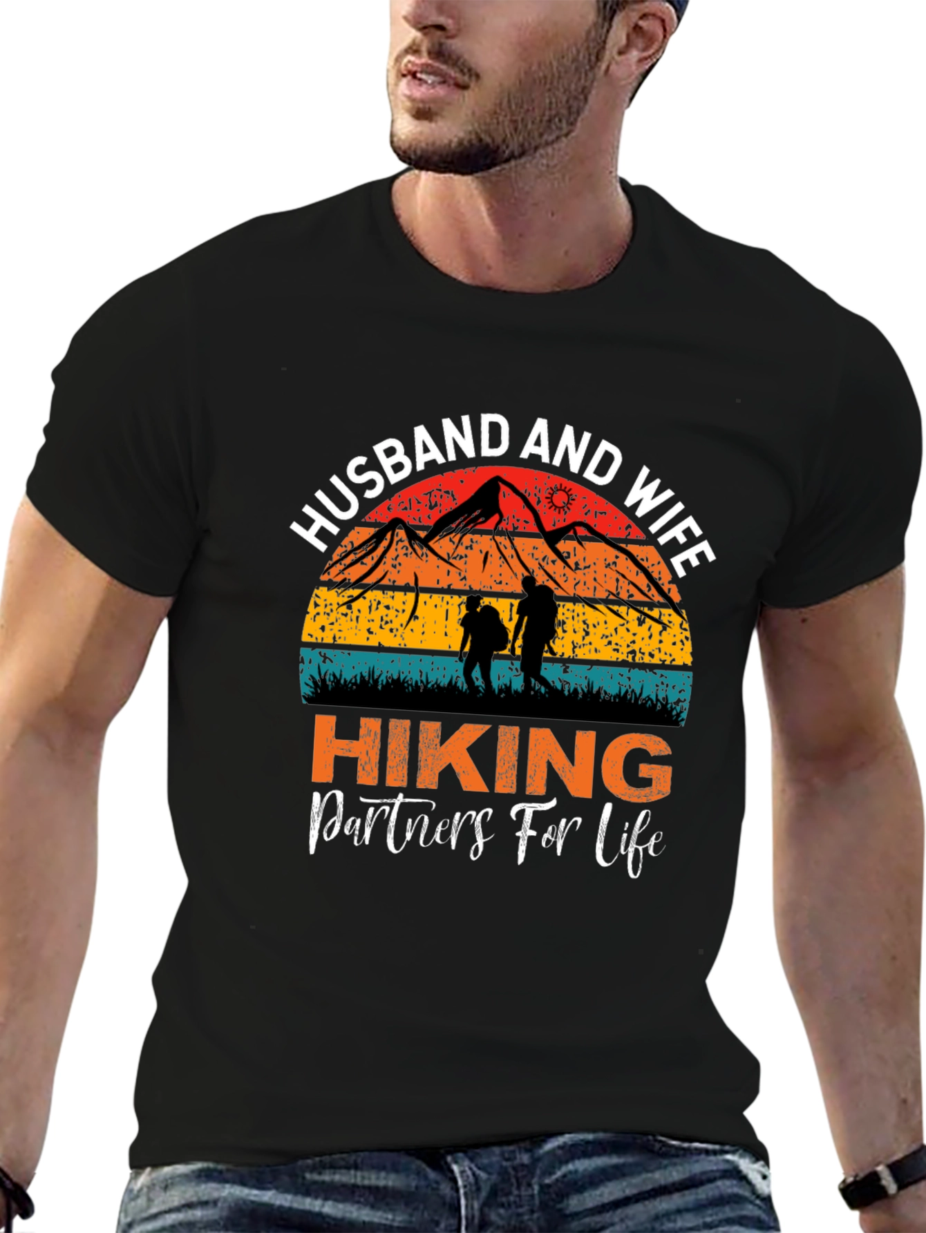 Husband & Wife Hiking Partners T-Shirt
