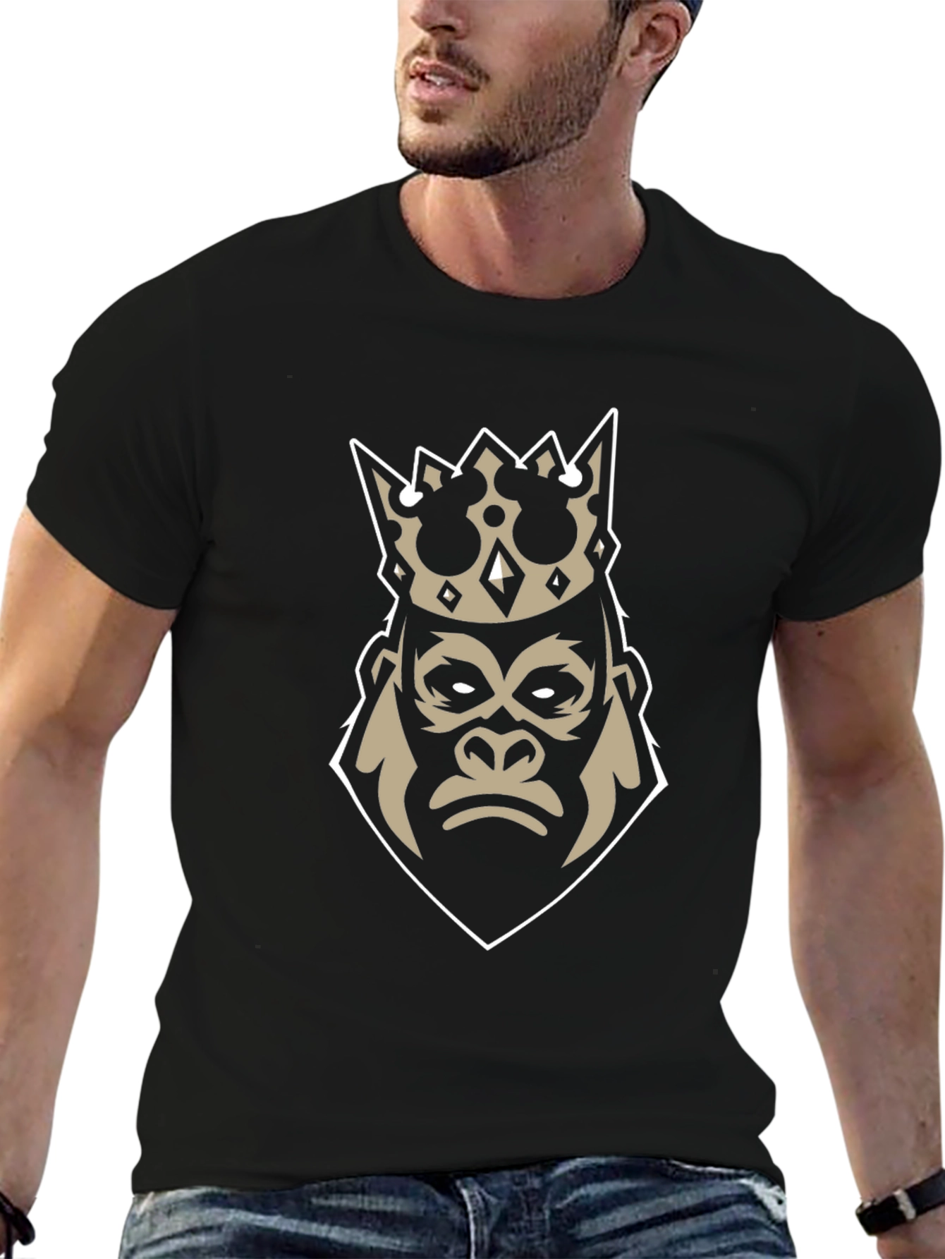 King Kong Graphic Tee - Black T-Shirt