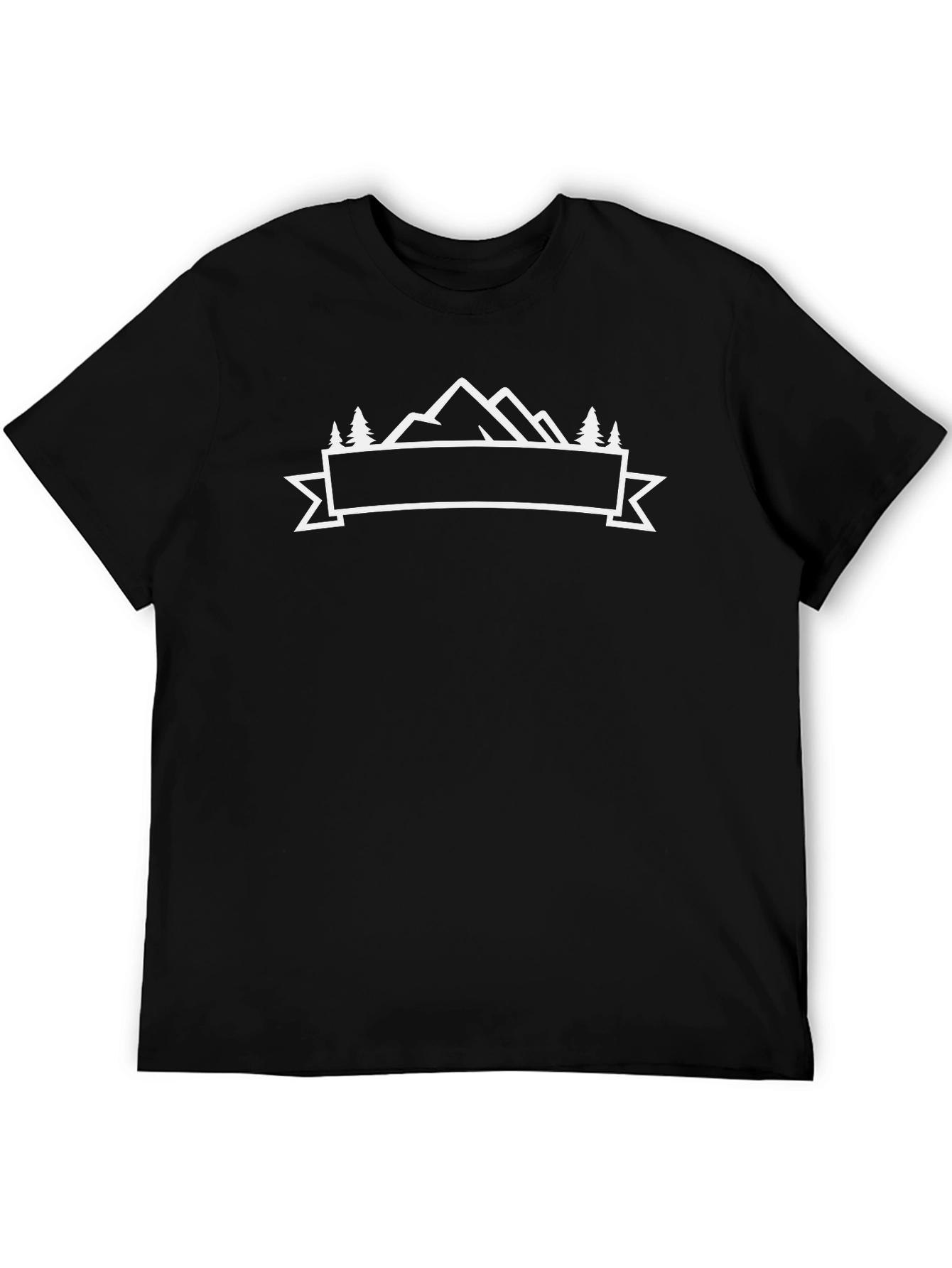 Mountain Adventure Graphic Tee - Classic Black
